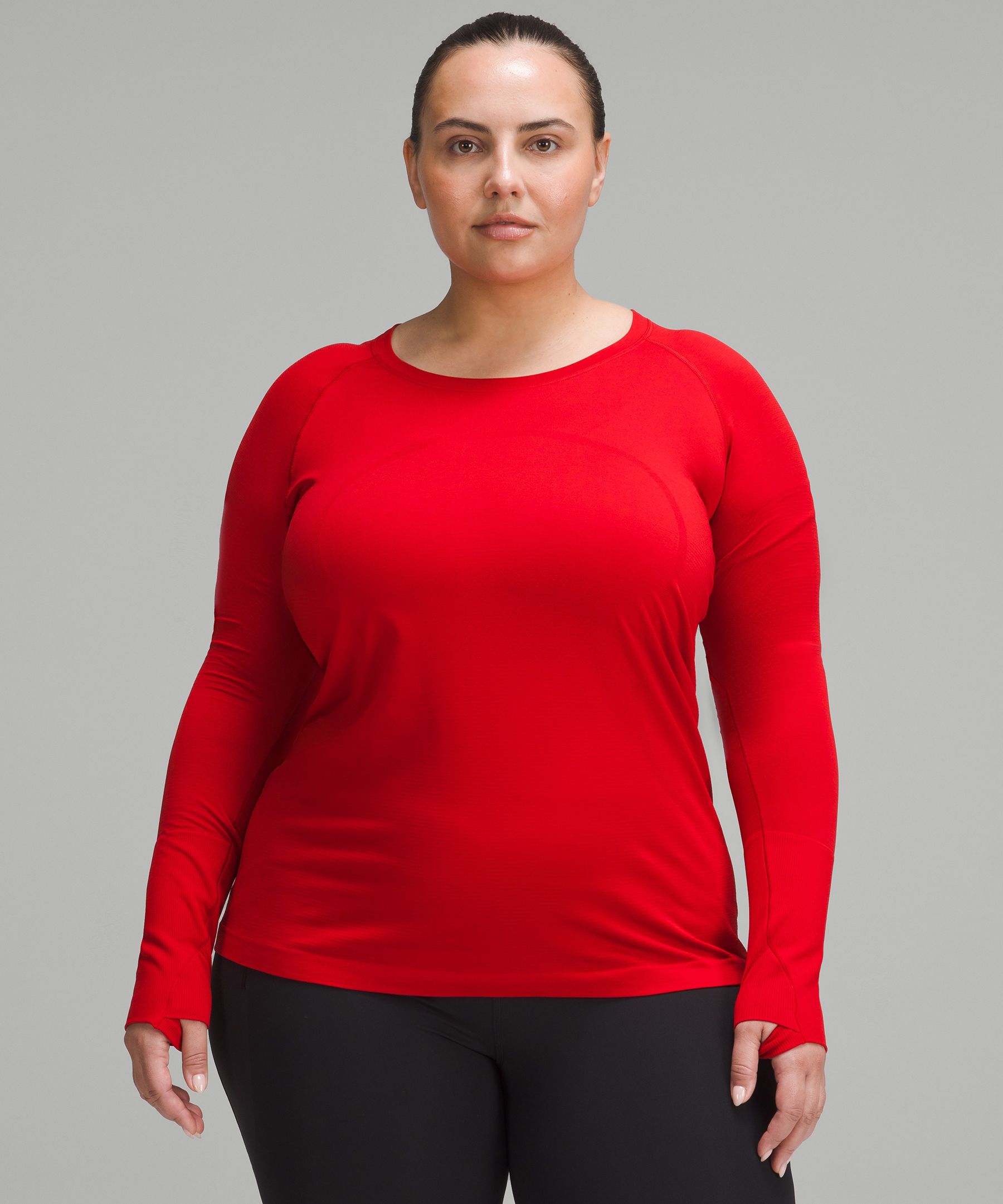 lululemon - 新品タグ付き❗️ルルレモン Swiftly Tech LS Crew サイズ6 Swiftly Tech 長袖シャツ 2.0 *ヒップ丈 | ロングスリーブ