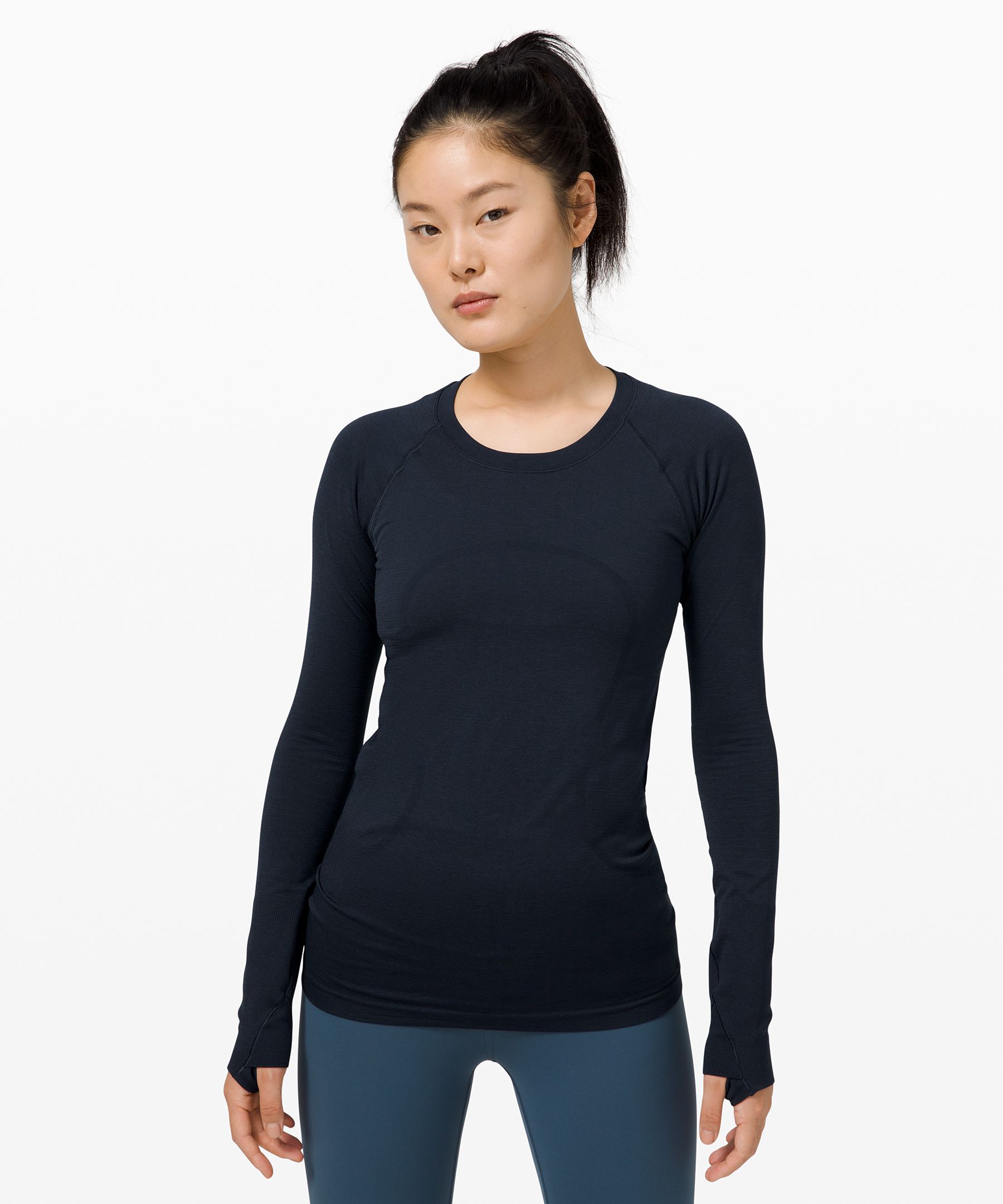 Swiftly Tech Long-Sleeve Shirt 2.0 Hip Length