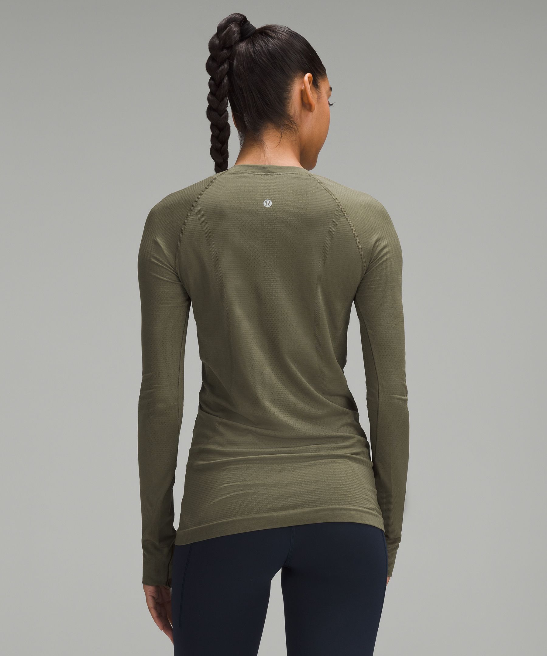 Lululemon athletica Swiftly Tech Cropped Long-Sleeve Shirt 2.0, Women's Long  Sleeve Shirts