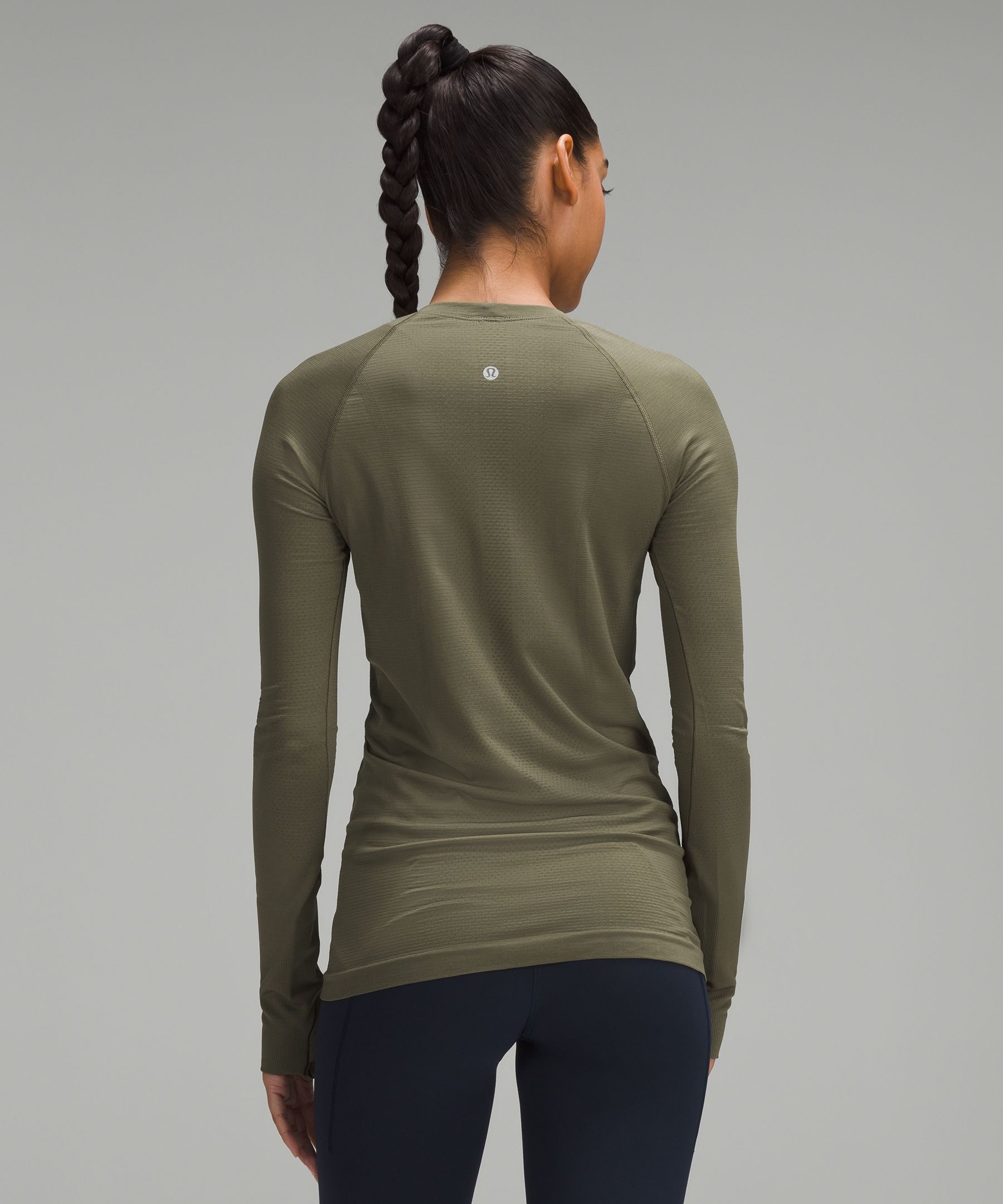 Lululemon athletica Swiftly Tech Cropped Long-Sleeve Shirt 2.0, Women's  Long Sleeve Shirts