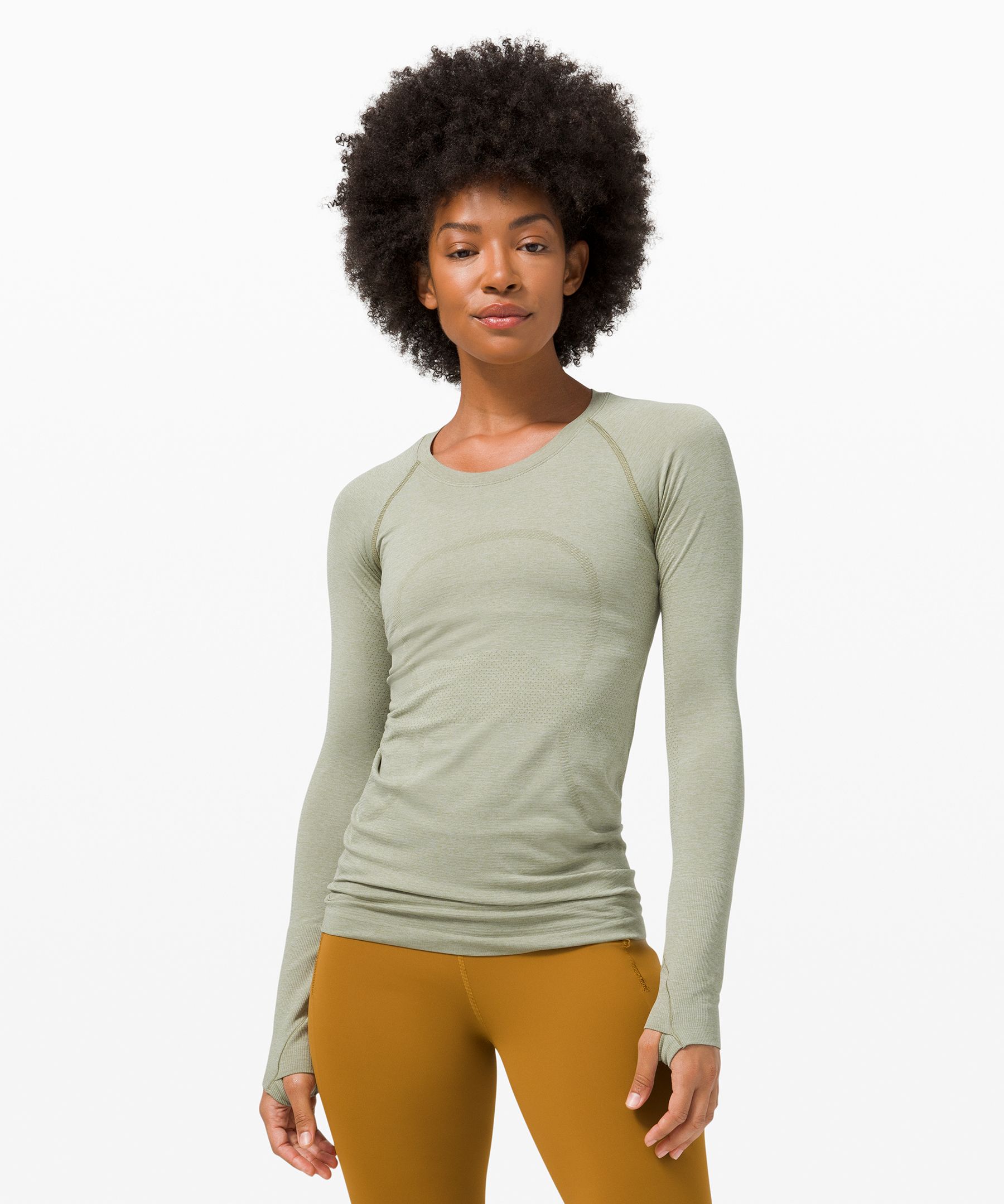 Lululemon Swiftly Tech Long Sleeve Shirt 2.0 In Green