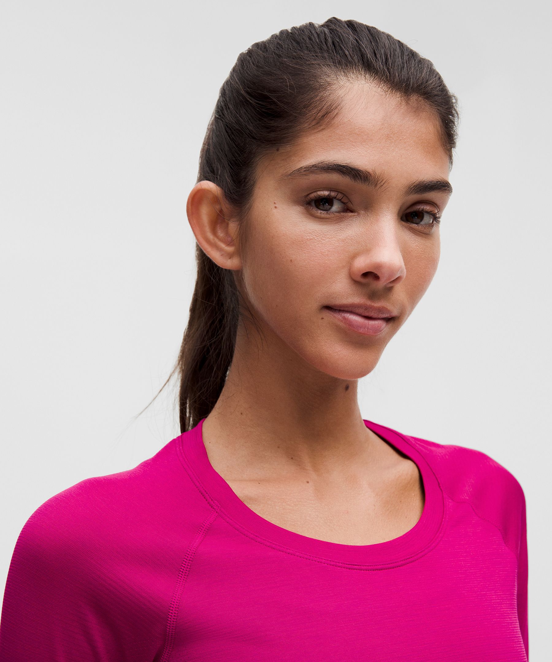 Lululemon Swiftly Tech Long Sleeve Shirt 2.0 In Ripened Raspberry