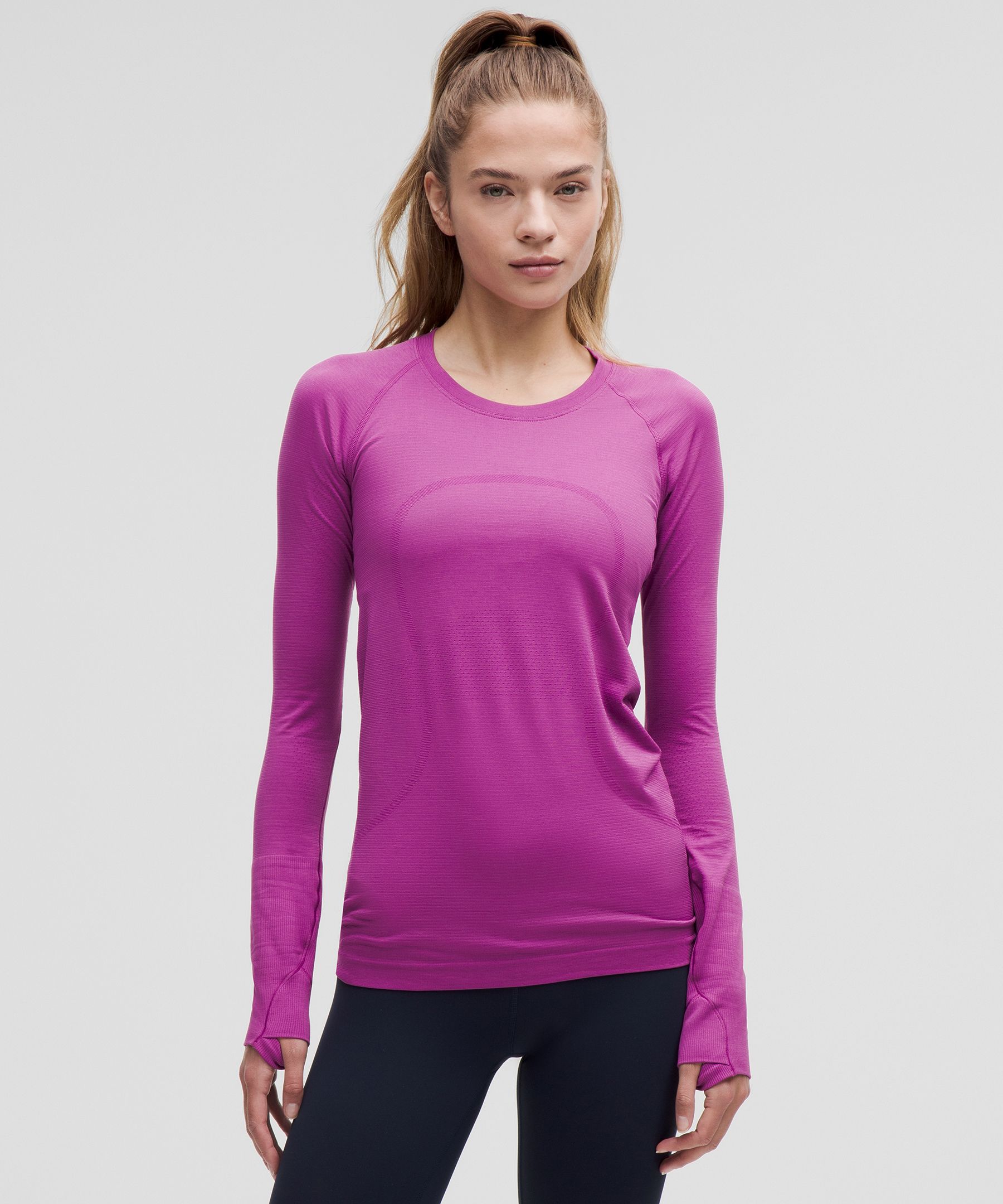 Swiftly Tech Long-Sleeve Shirt 2.0 Hip Length