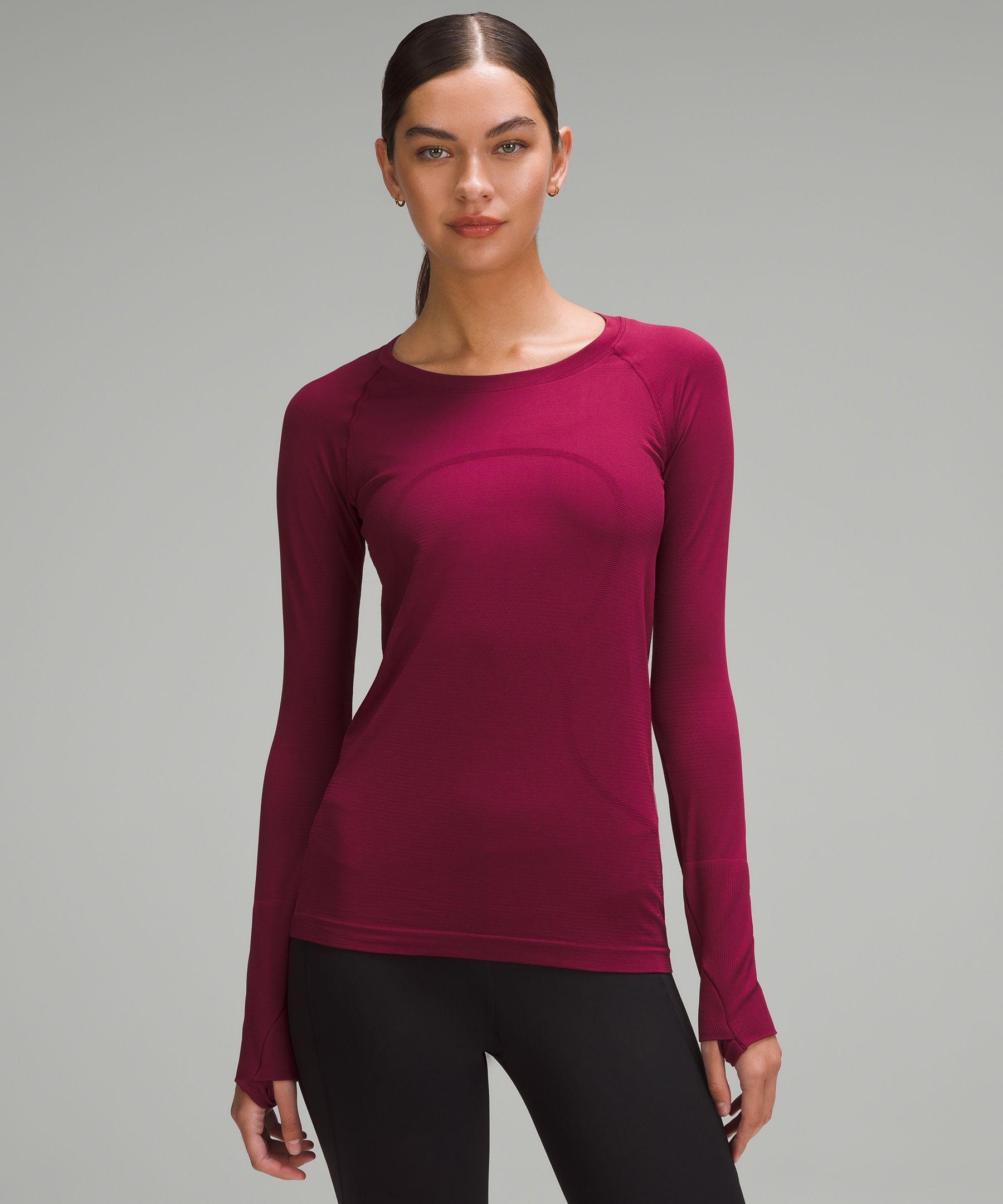 Technical Printed Half-Zip Long-Sleeved Top - Ready to Wear