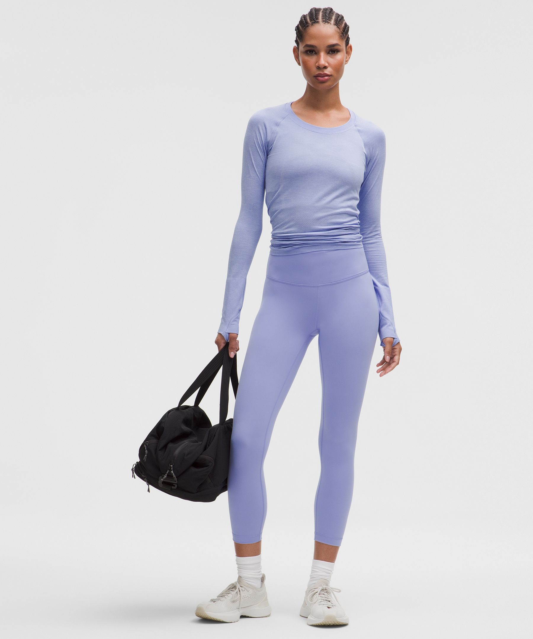 Lululemon Swiftly Tech Long-sleeve Shirt 2.0 In Blue
