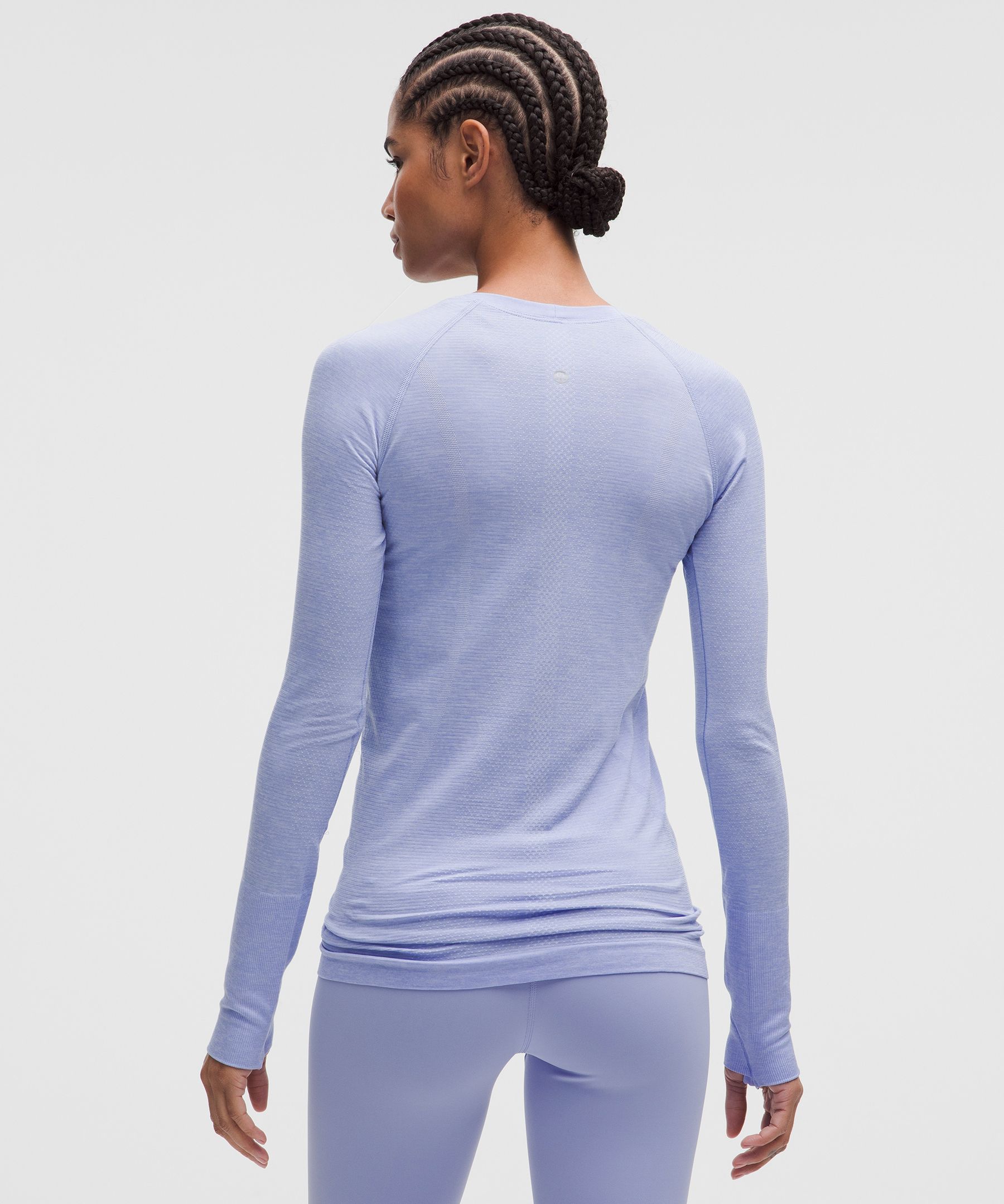 Lululemon Swiftly Tech Long-sleeve Shirt 2.0 In Blue