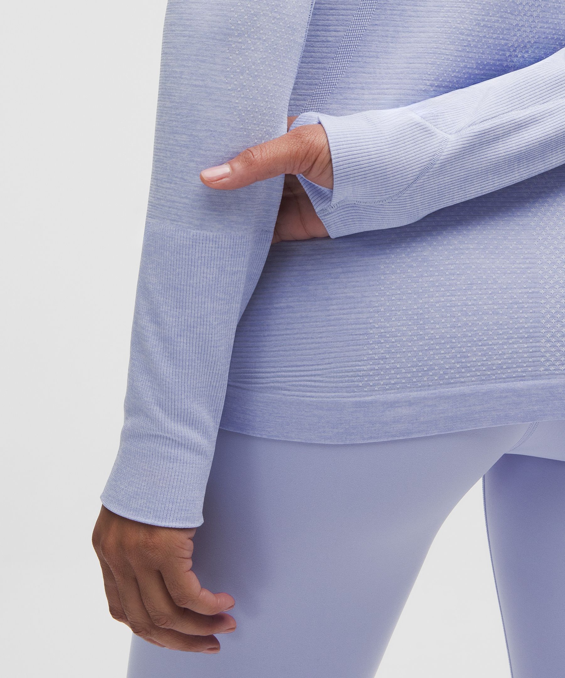 Lululemon Swiftly Tech Long-sleeve Shirt 2.0 In Blue