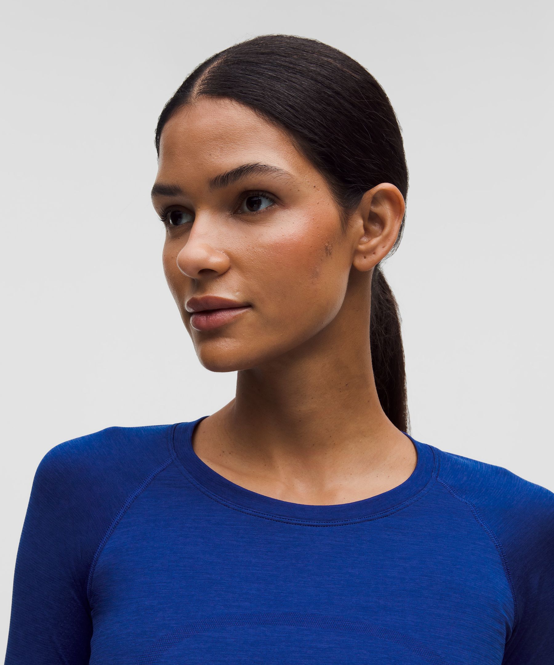 Lululemon Swiftly Tech Long-sleeve Shirt 2.0 In Blue