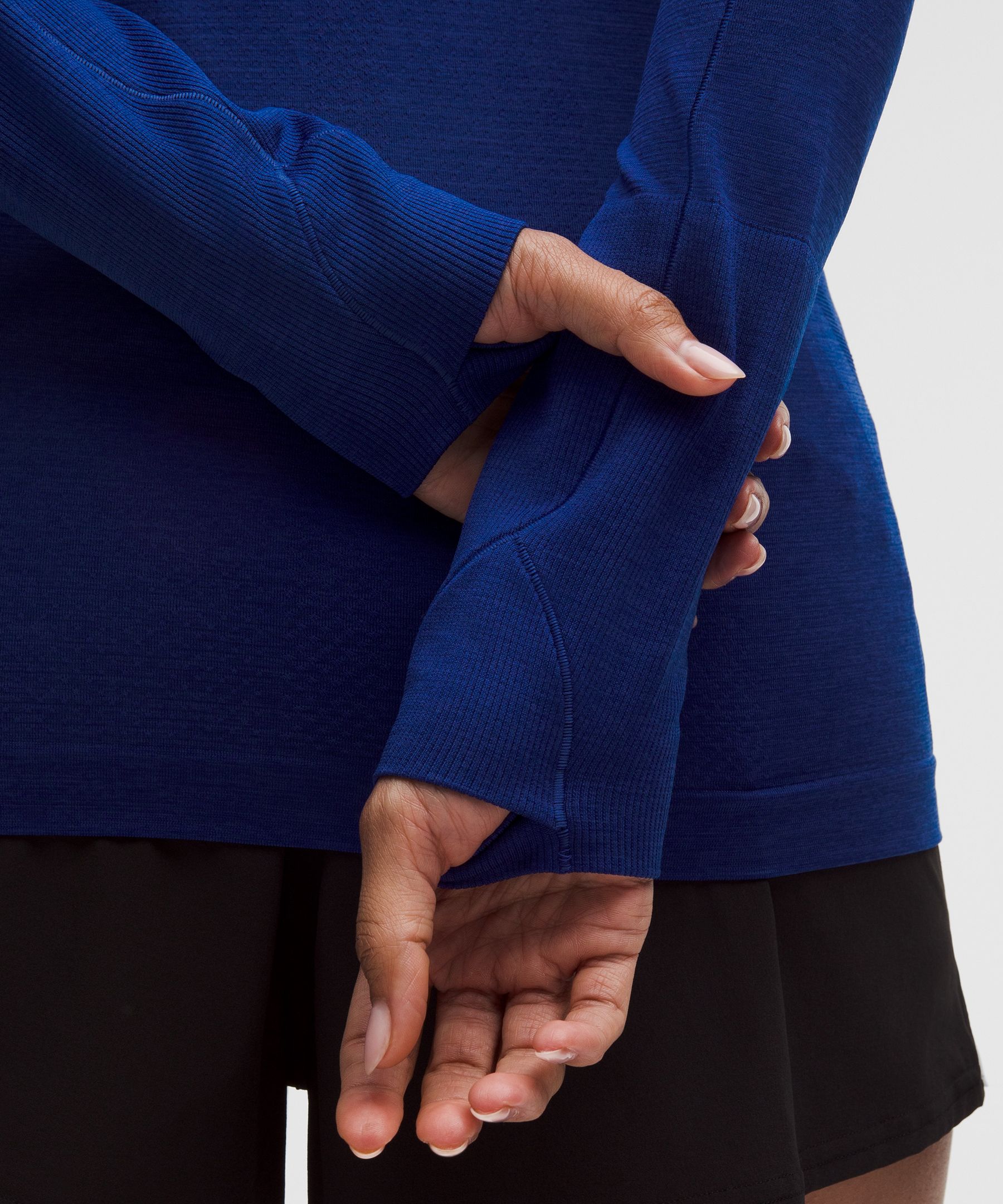 Lululemon Swiftly Tech Long-sleeve Shirt 2.0 In Blue