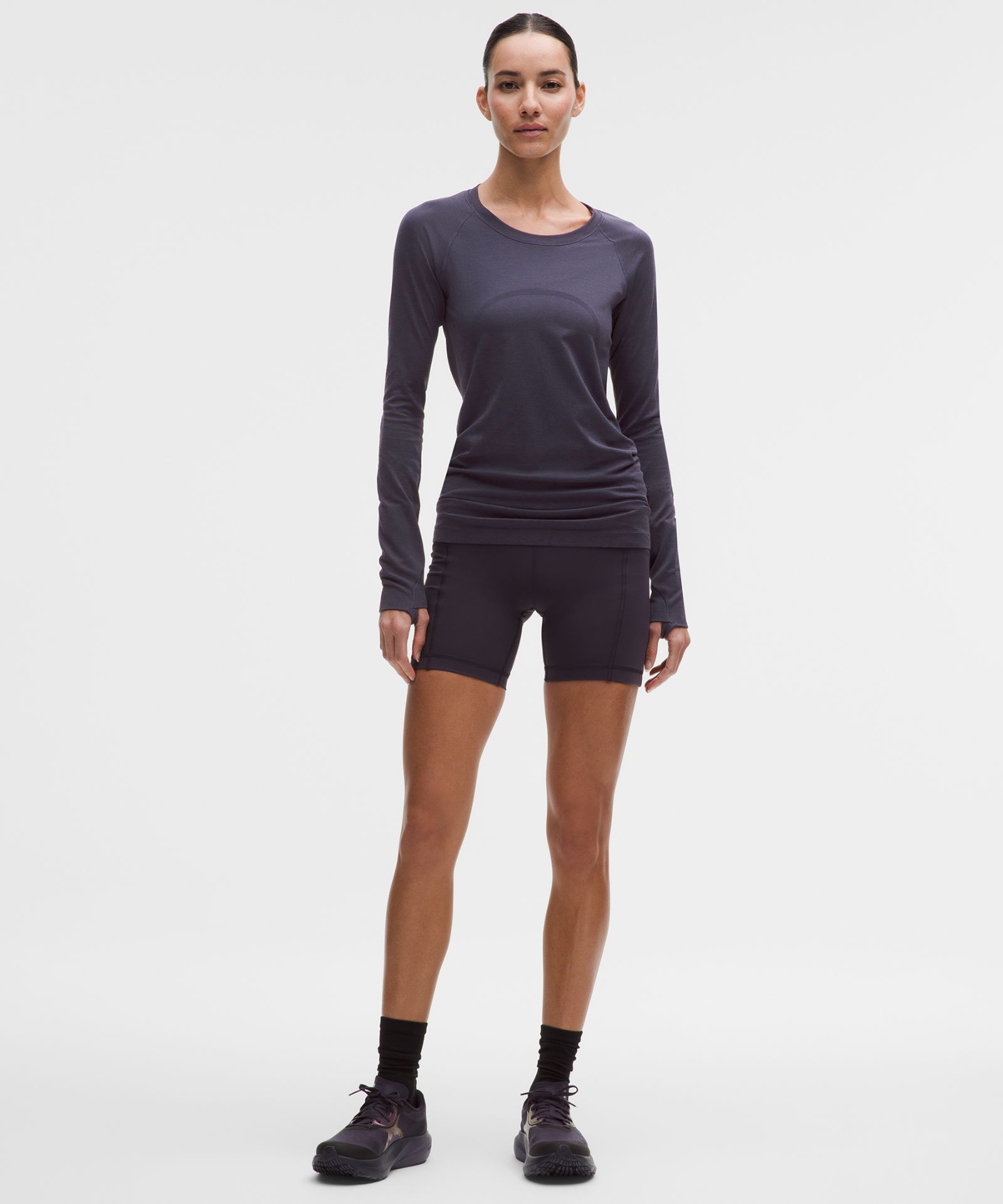Женская рубашка Lululemon Swiftly Tech с длинным рукавом — фото 2