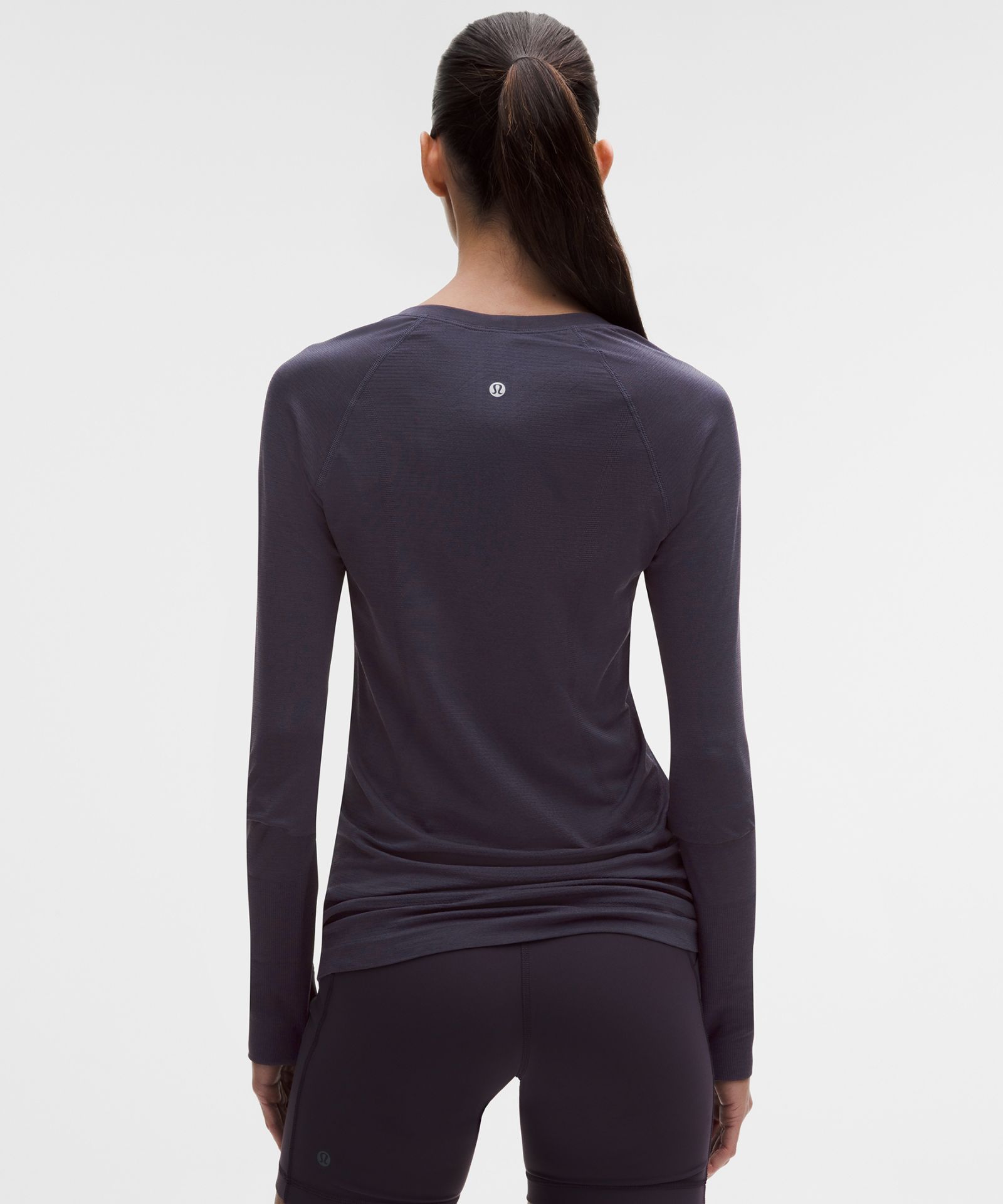 Женская рубашка Lululemon Swiftly Tech с длинным рукавом — фото 3