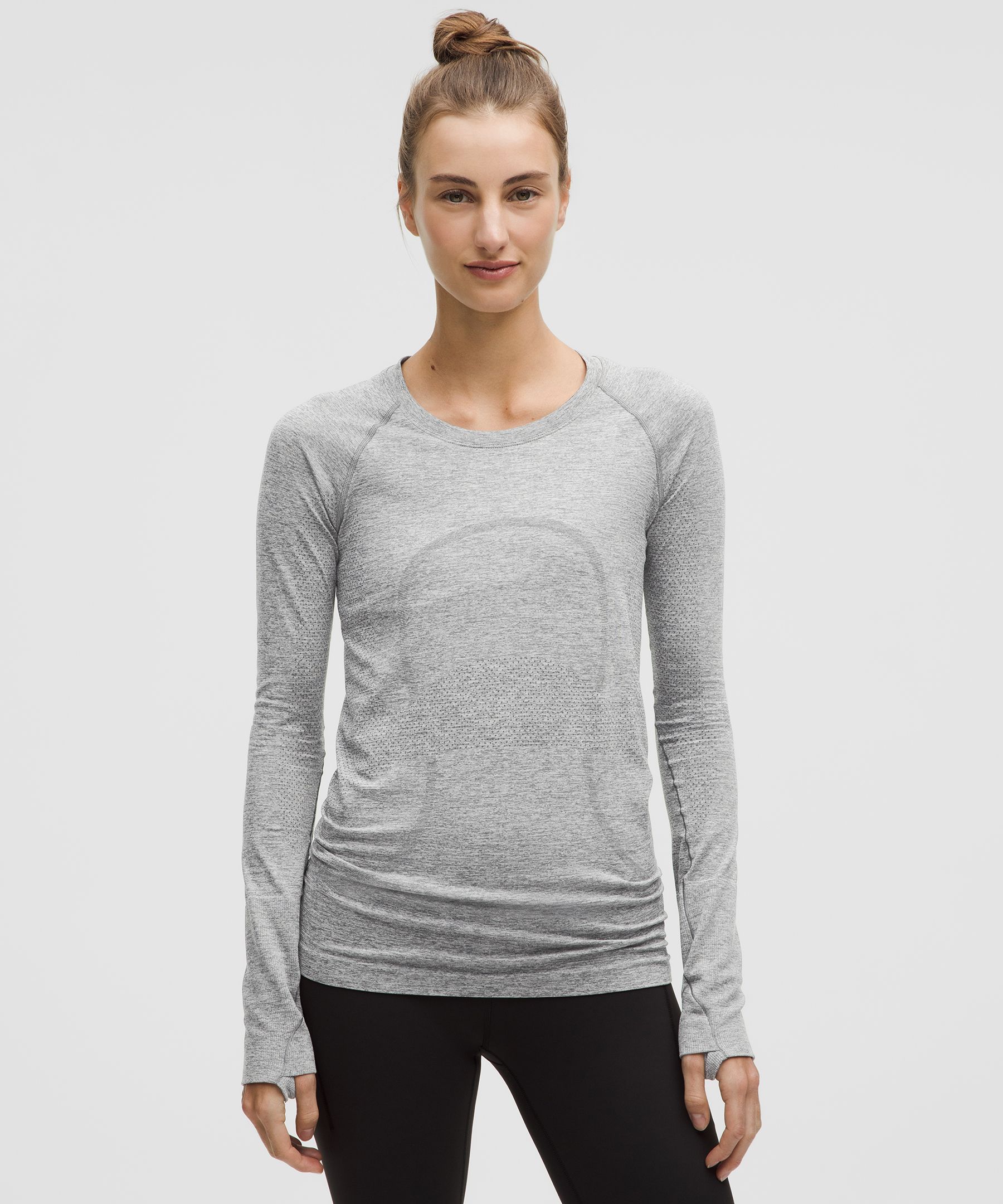 Swiftly Tech 長袖シャツ 2.0 *ヒップ丈 | ロングスリーブ | Lululemon JP