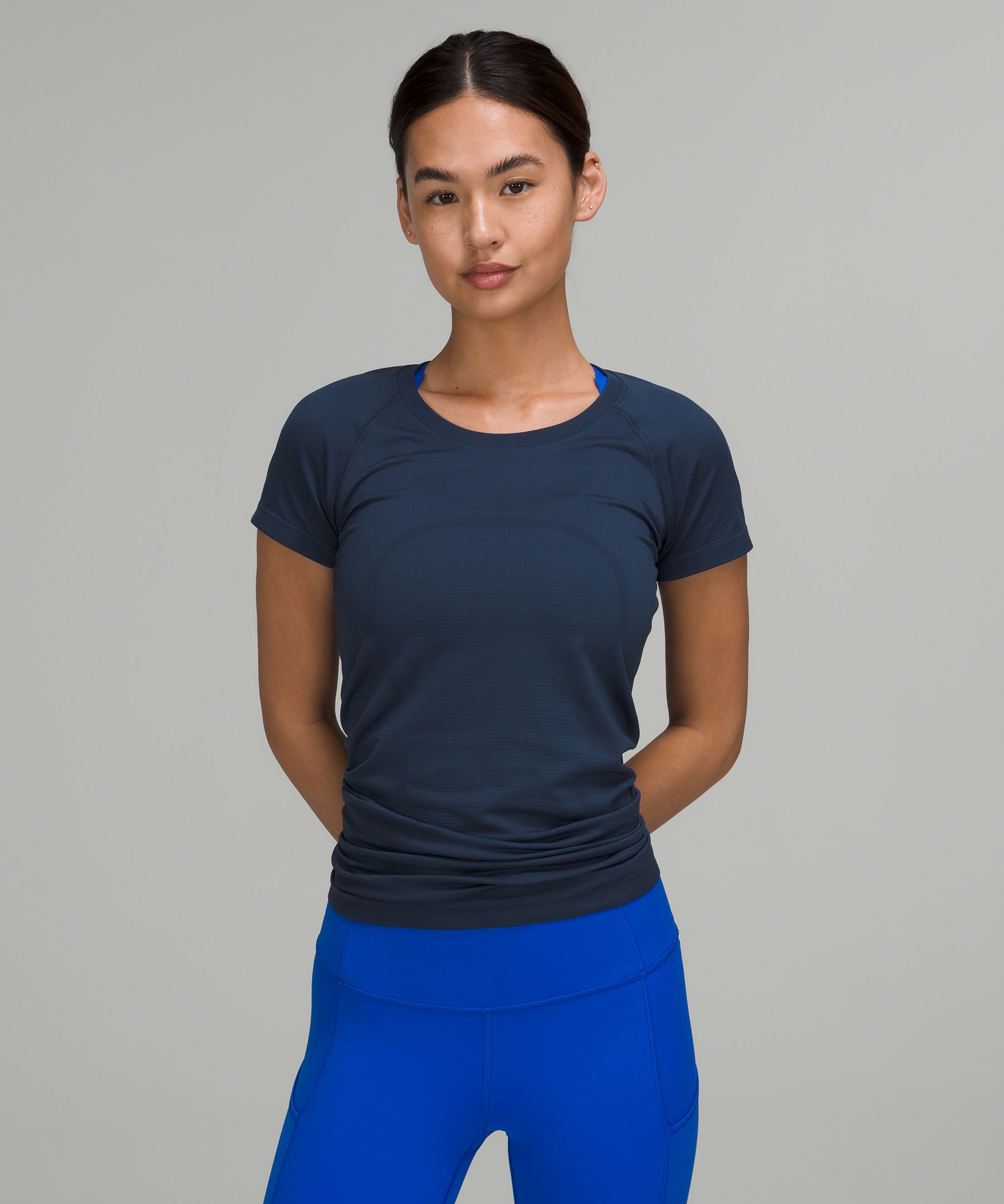 Lululemon Swiftly Tech Short Sleeve Shirt 2.0 In Mineral Blue/mineral Blue