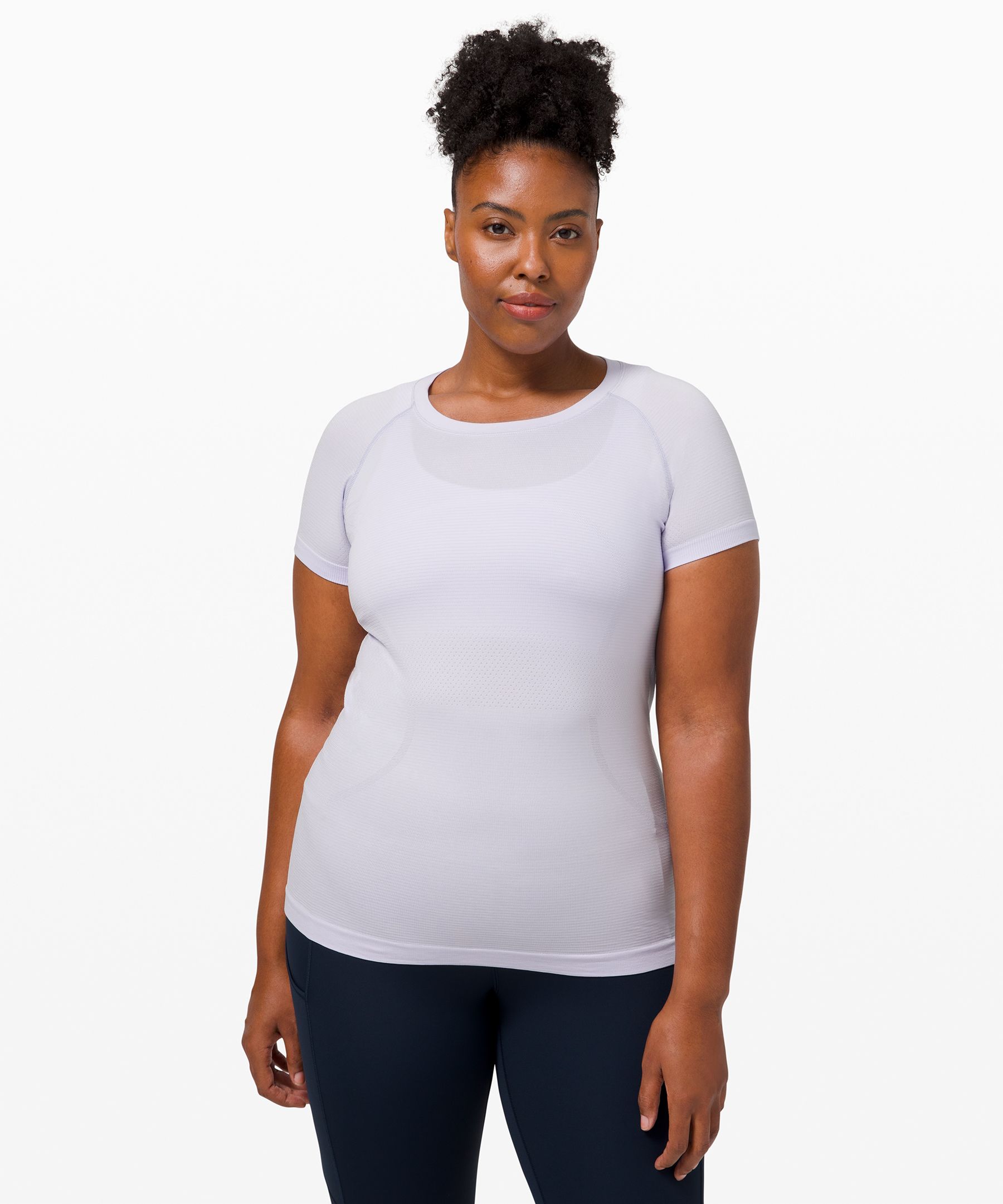 Lululemon Swiftly Tech Short Sleeve Shirt 2.0 In Purple