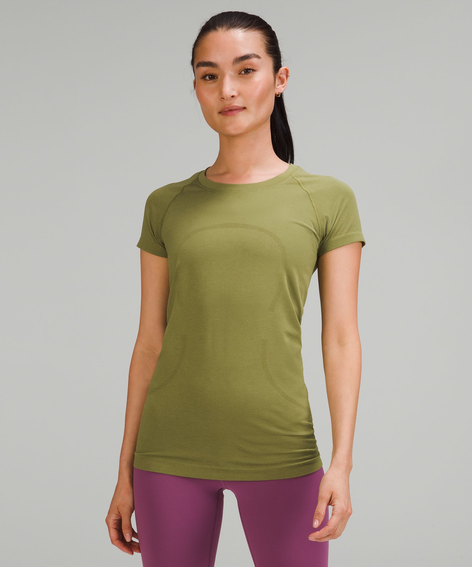 Lululemon Swiftly Tech Short Sleeve Shirt 2.0 In Bronze Green | ModeSens