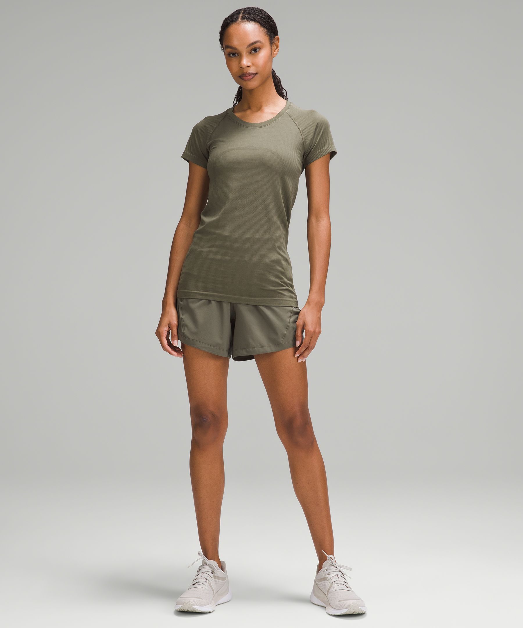 Lululemon Swiftly Tech Short Sleeve 2.0 - Willow Green / Army