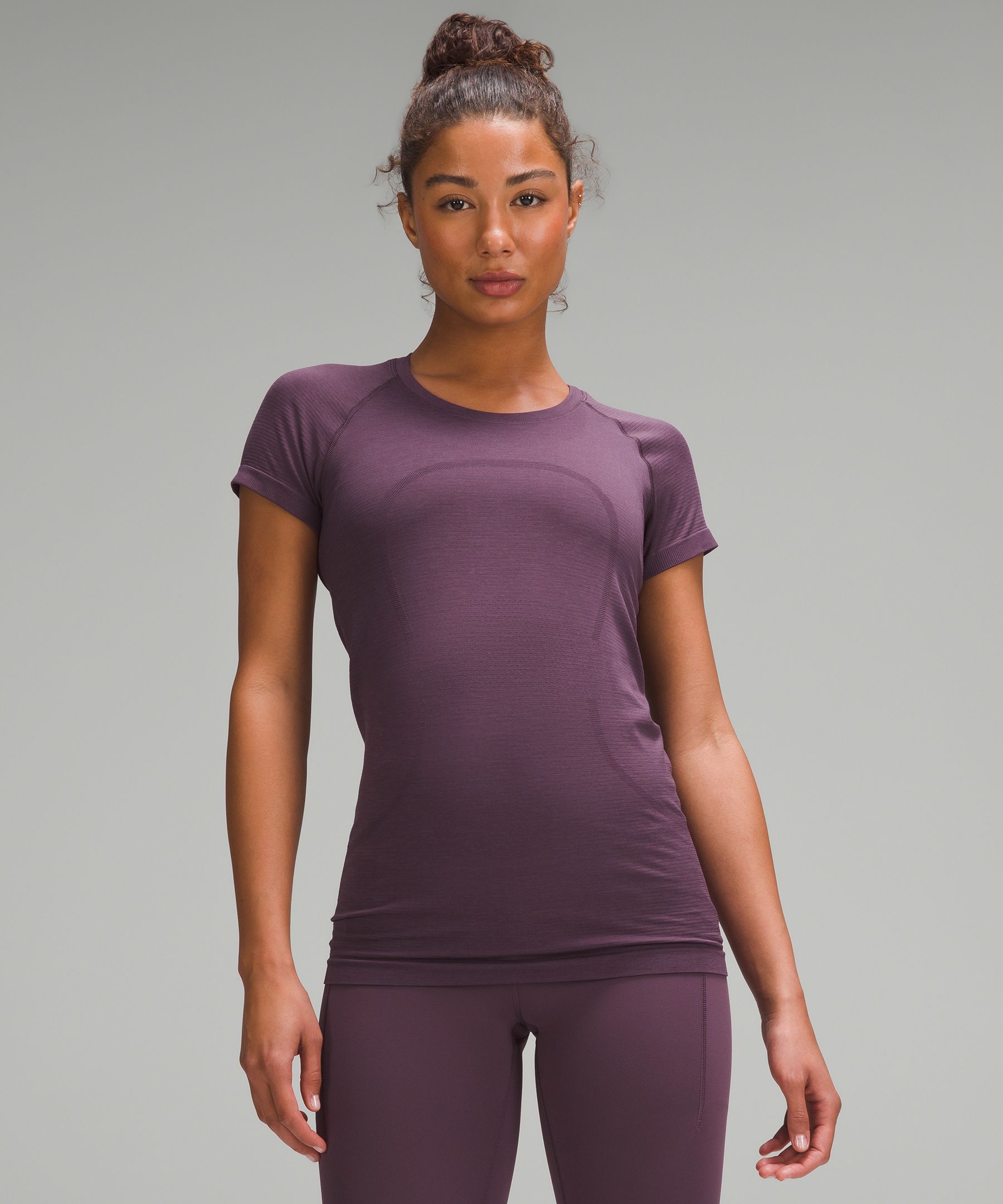 Lululemon Swiftly Tech Short Sleeve Shirt 2.0 In Purple