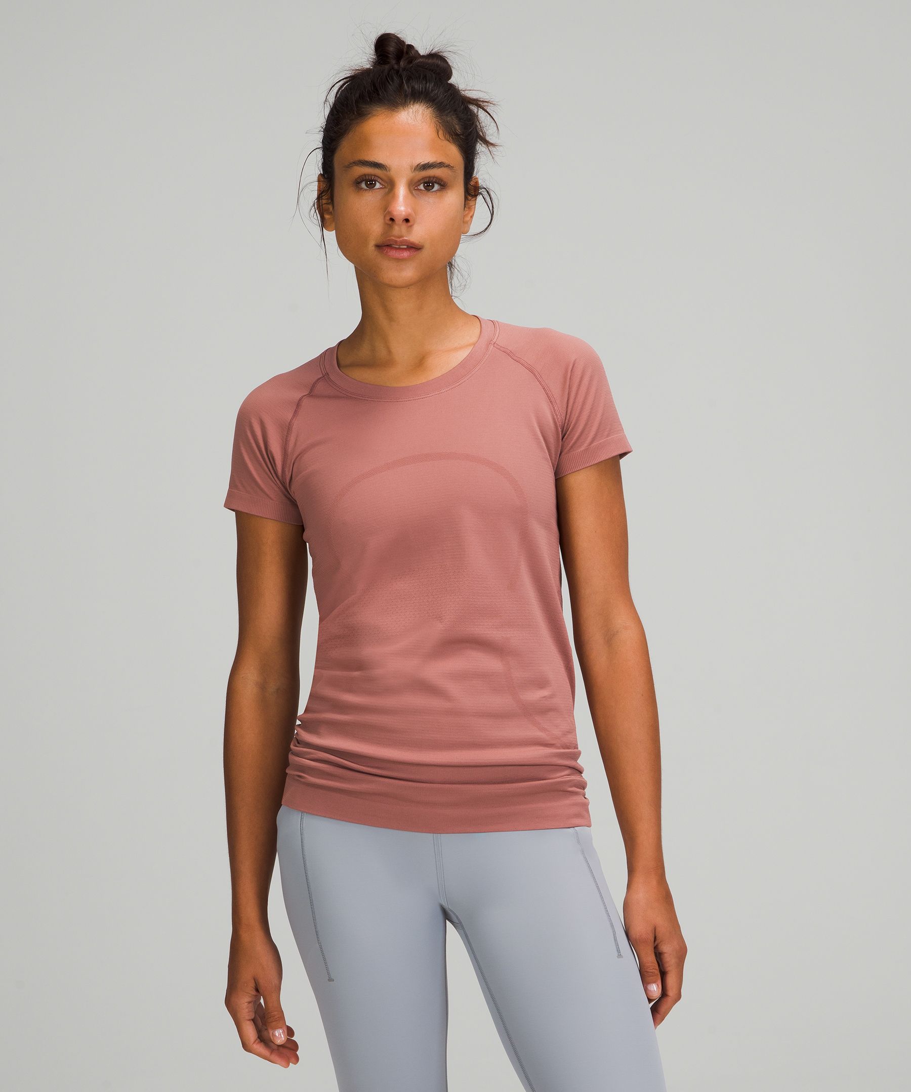 NEW LULULEMON Swiftly Tech 2.0 Short Sleeve Top 0 2 4 Pale Raspberry