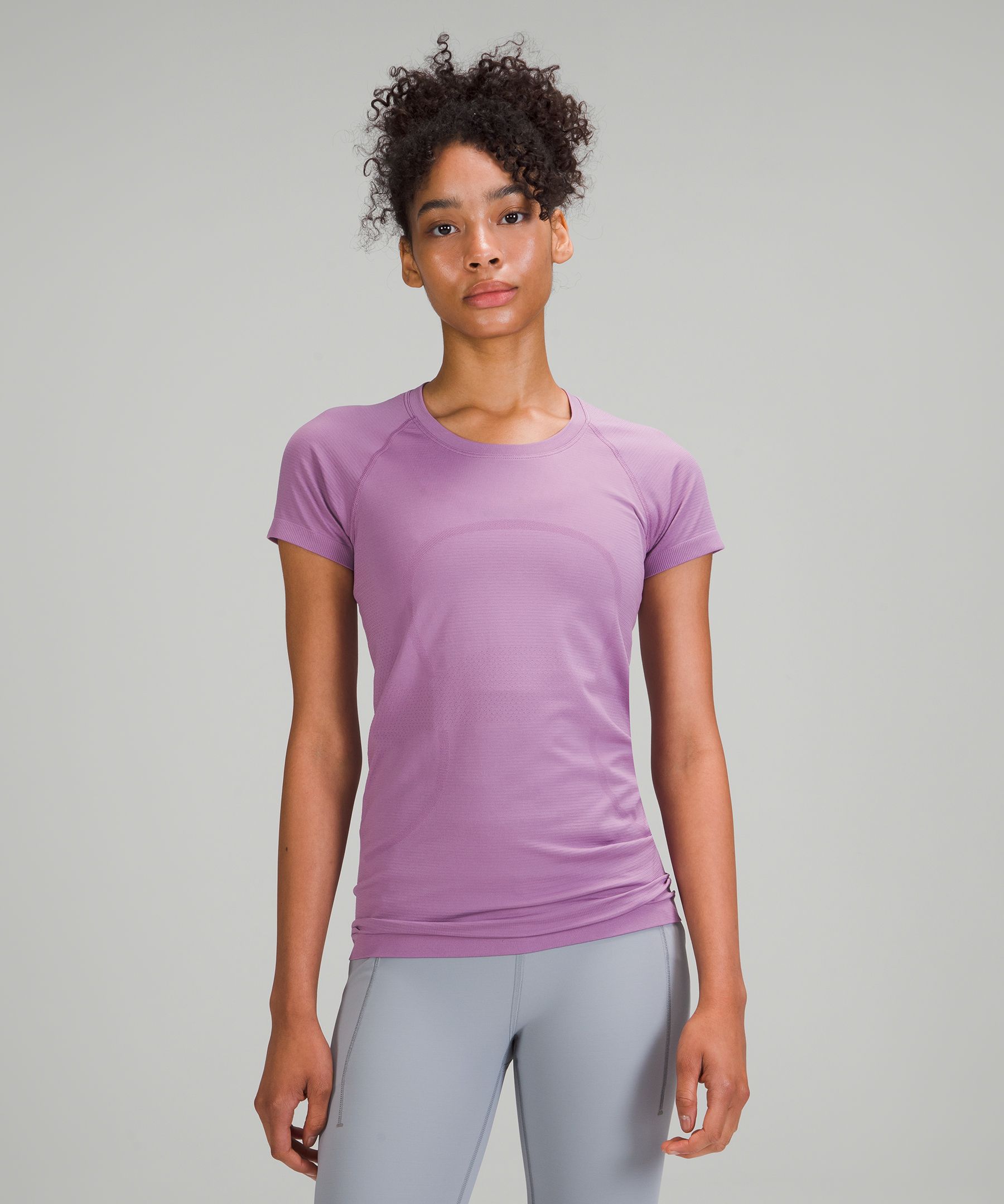 Lululemon Swiftly Tech Short Sleeve Shirt 2.0 In Wisteria Purple/wisteria Purple