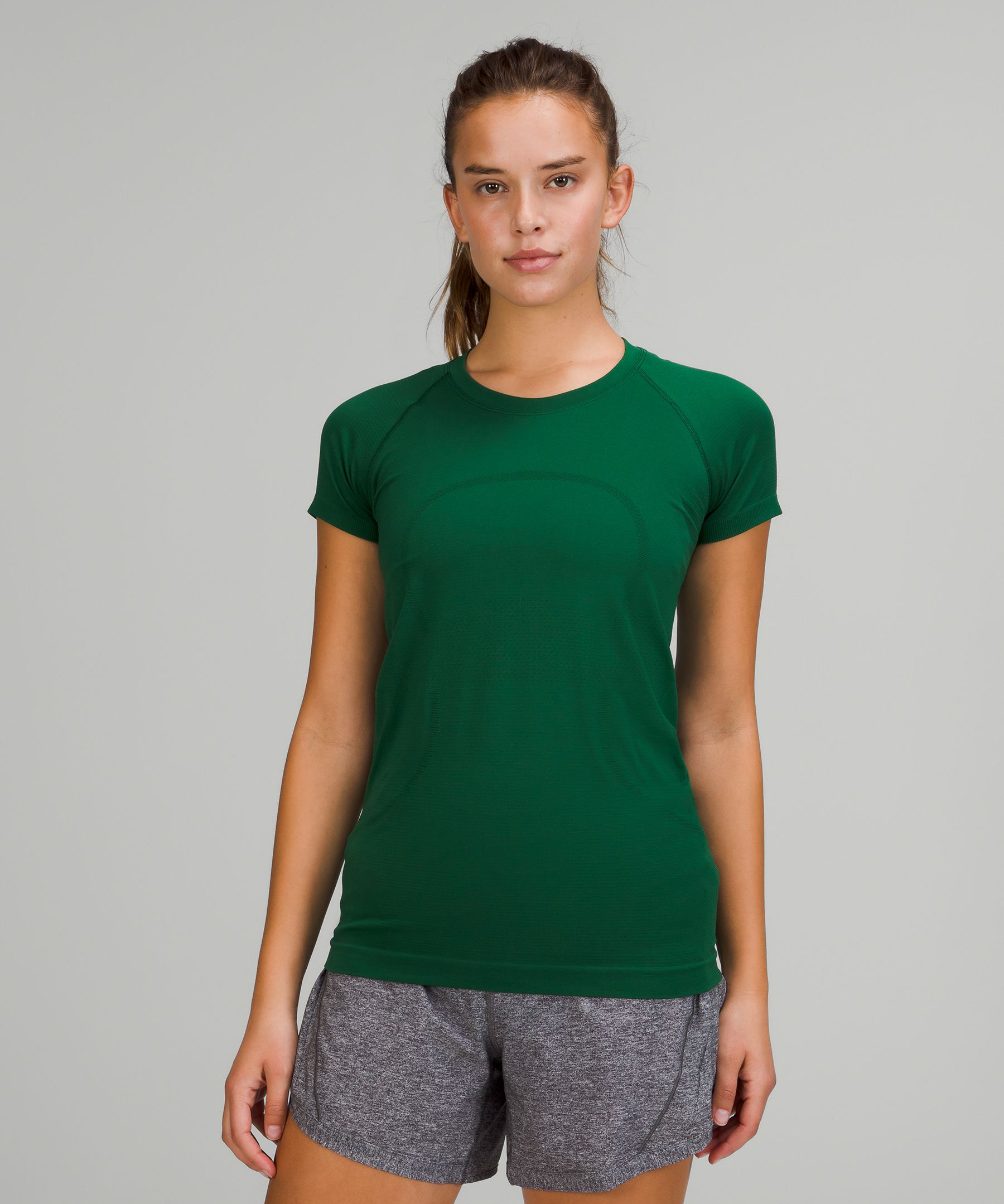 Lululemon Swiftly Tech Short Sleeve Shirt 2.0 In Everglade Green