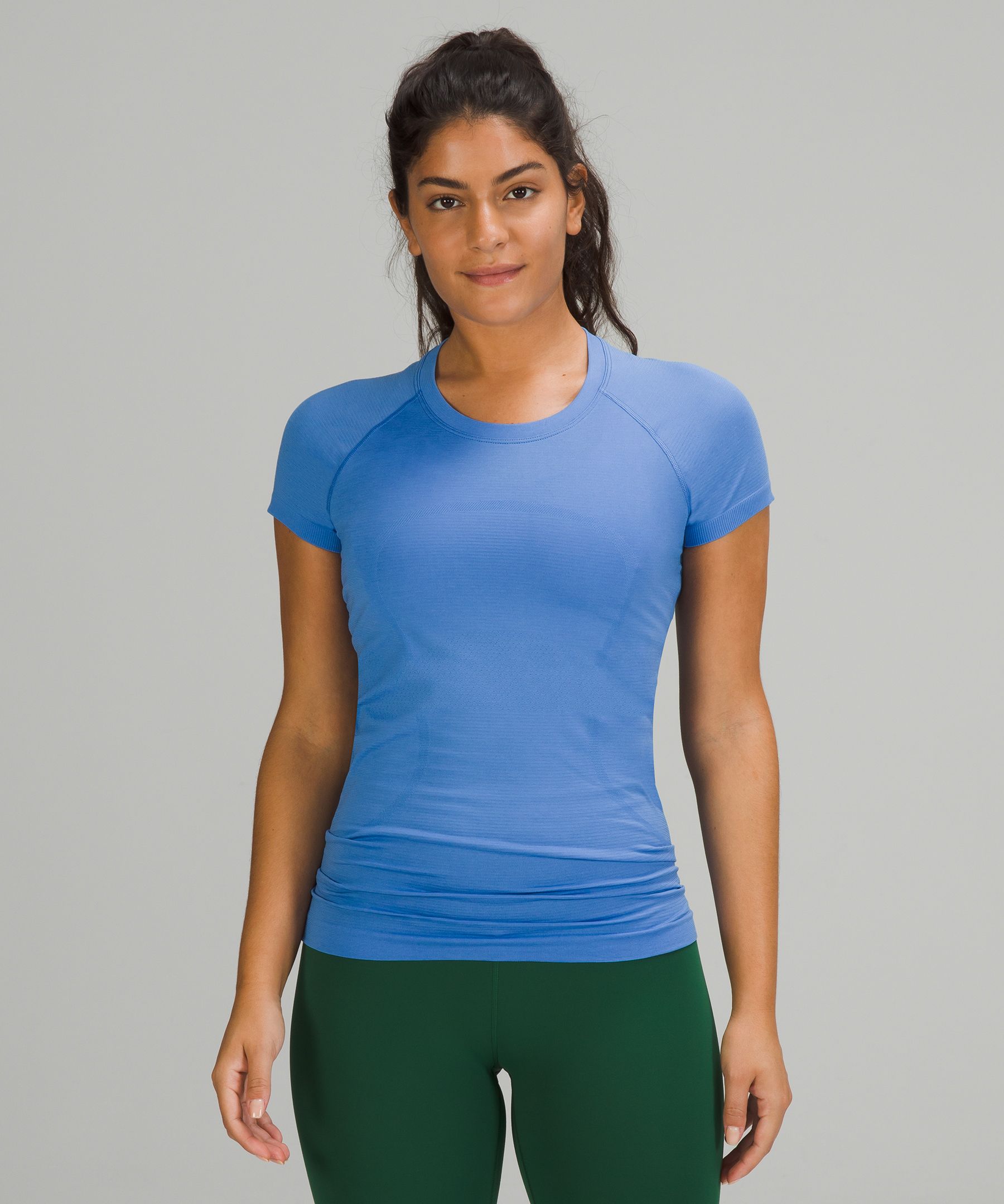 Lululemon Swiftly Tech Short Sleeve Shirt 2.0 In Blue