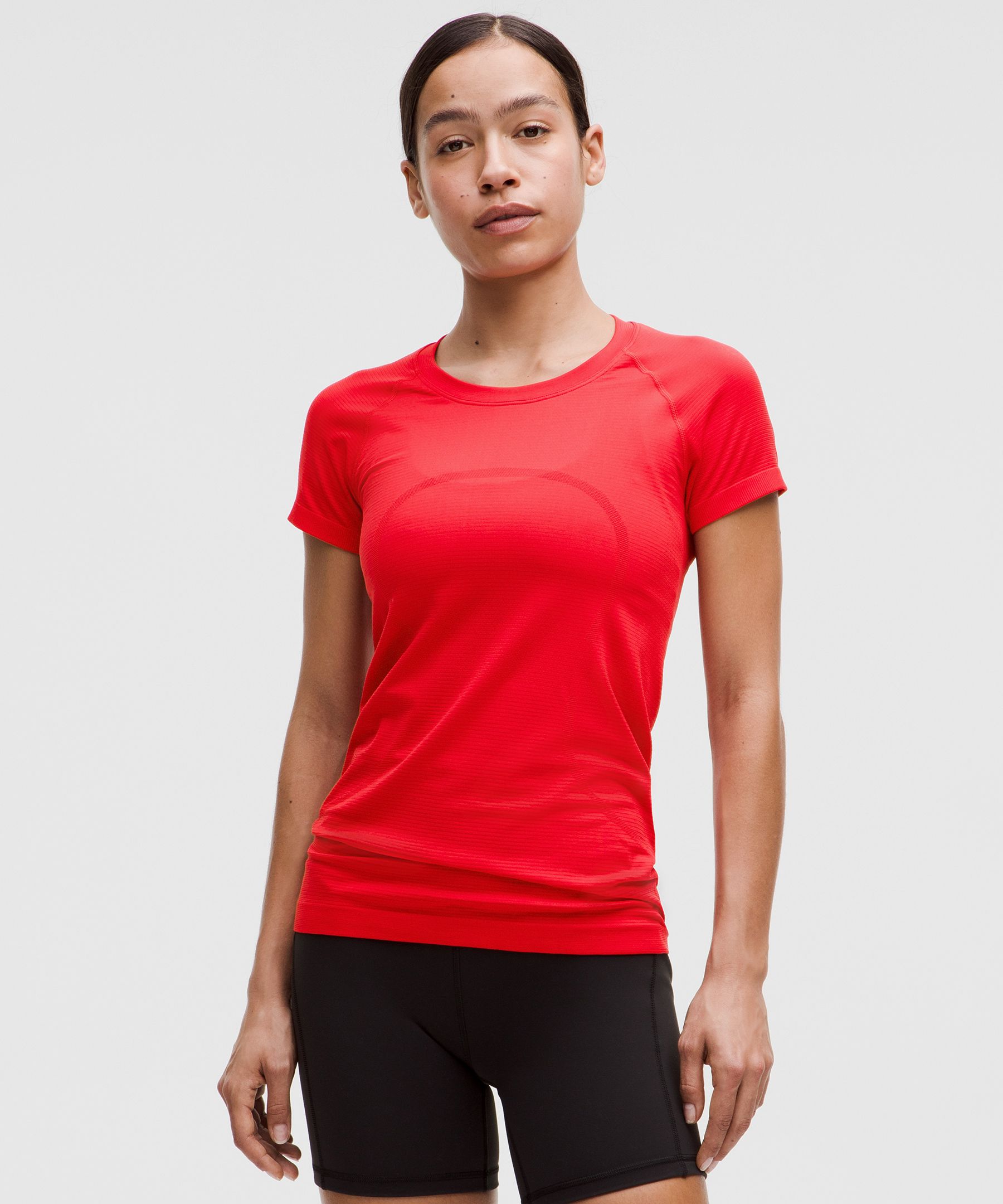 Lululemon Swiftly Tech Short-sleeve Shirt 2.0 In Red