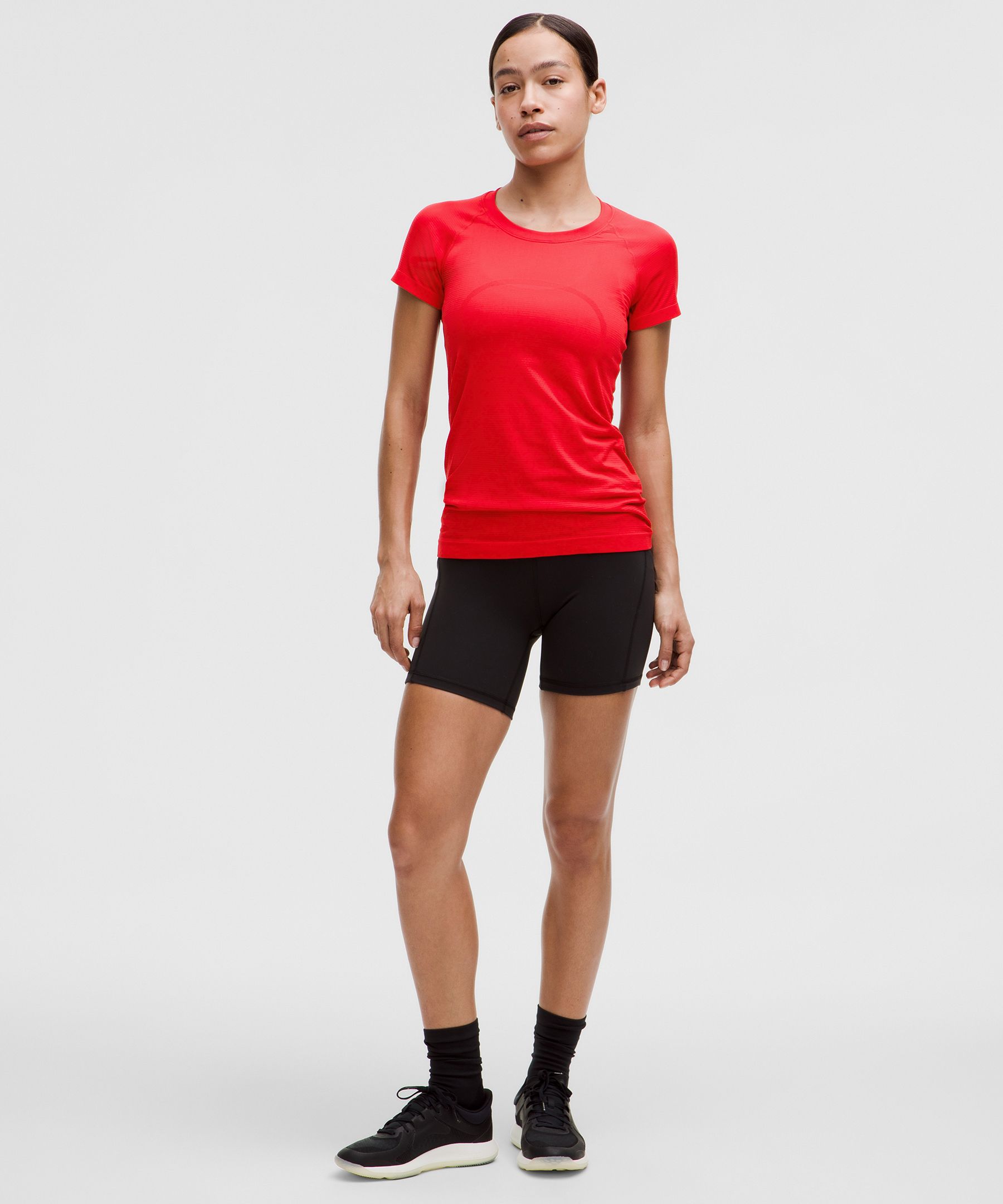 Lululemon Swiftly Tech Short-sleeve Shirt 2.0 In Red