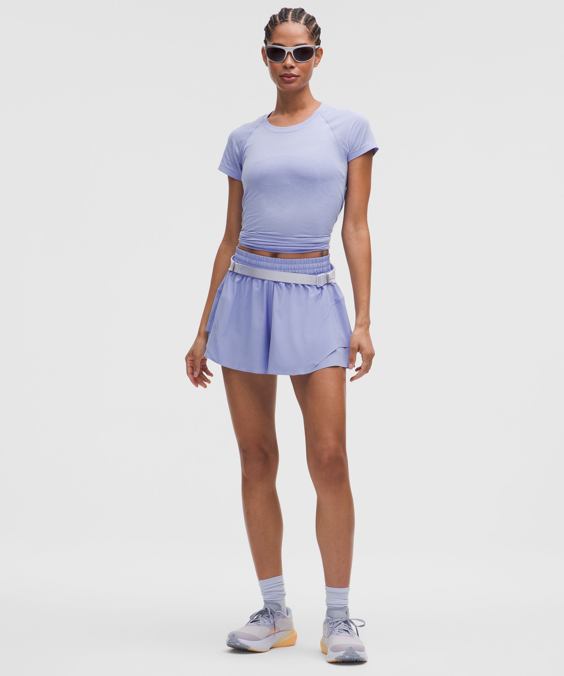 Lululemon Swiftly Tech Short-sleeve Shirt 2.0 In Blue