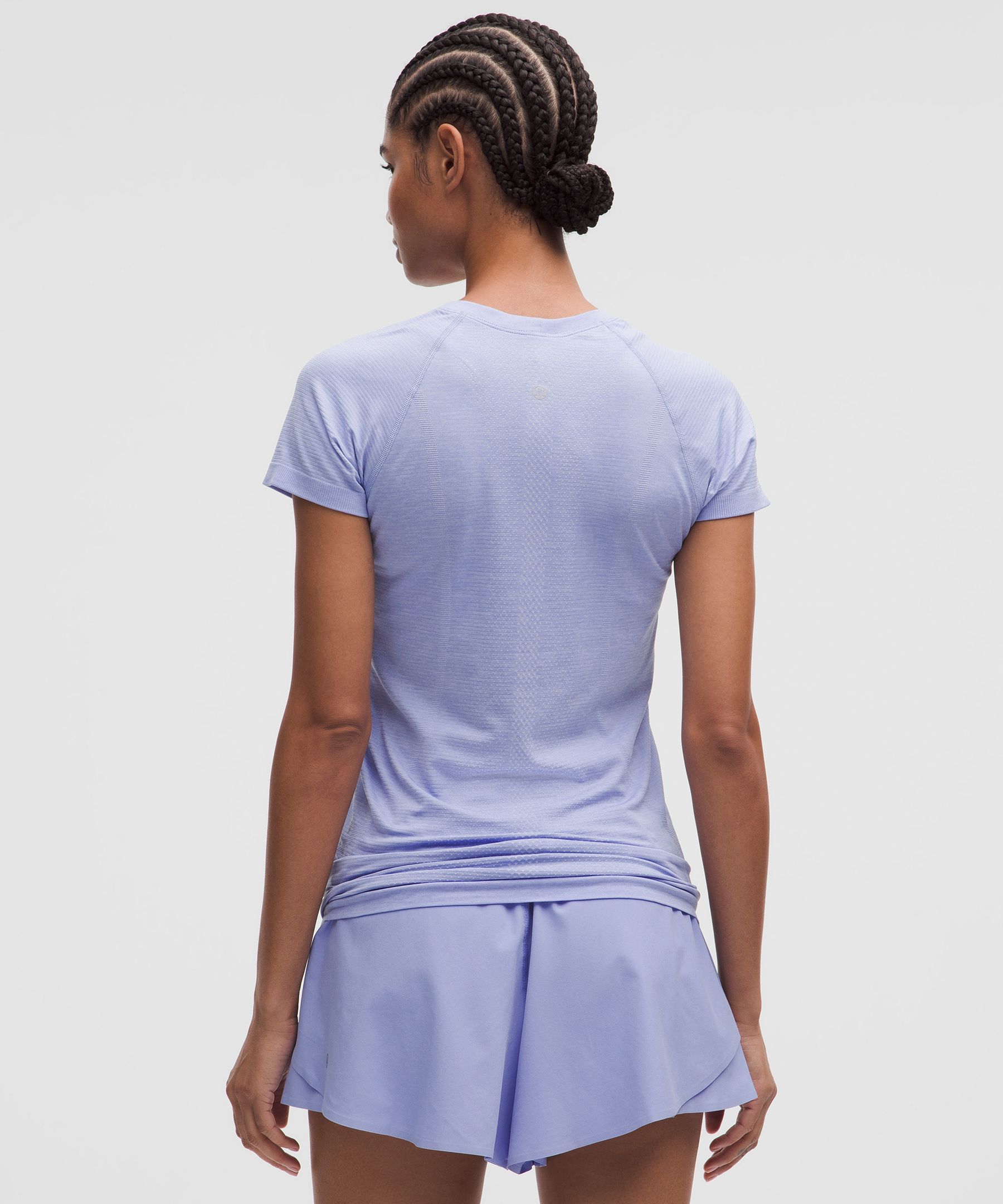 Lululemon Swiftly Tech Short-sleeve Shirt 2.0 In Blue
