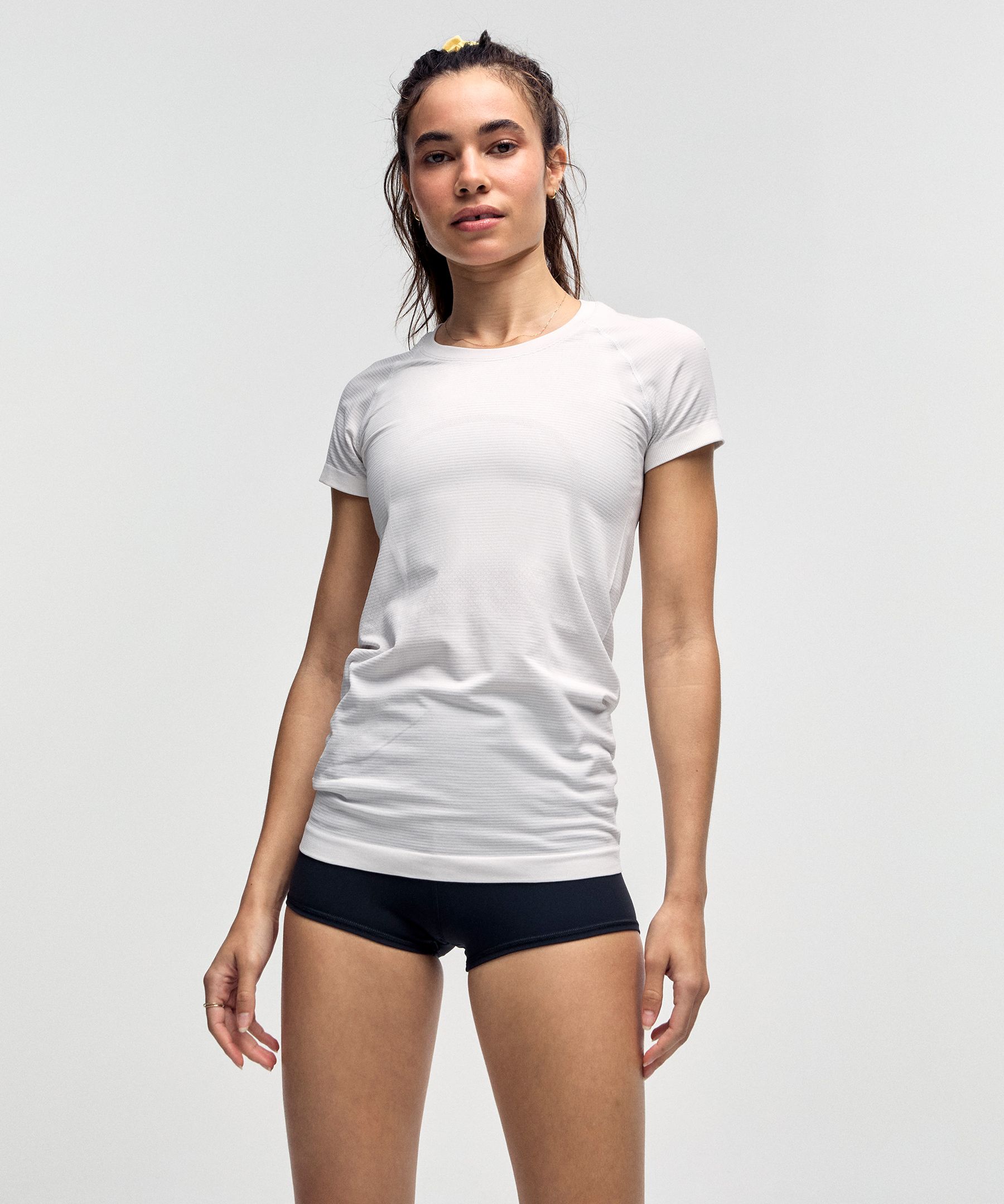 Lululemon Athletica Women Blue Active T-Shirt 8