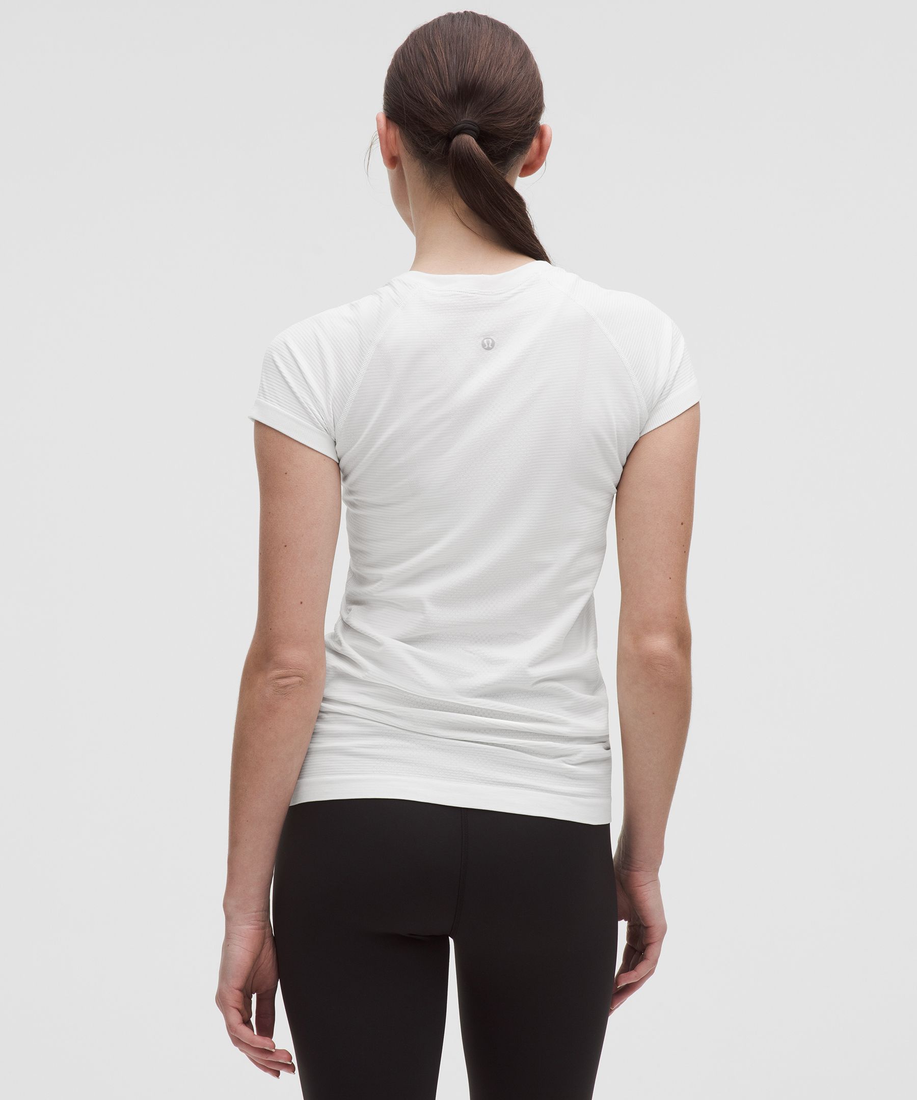 Shop Lululemon Swiftly Tech Short-sleeve Shirt 2.0 Hip Length