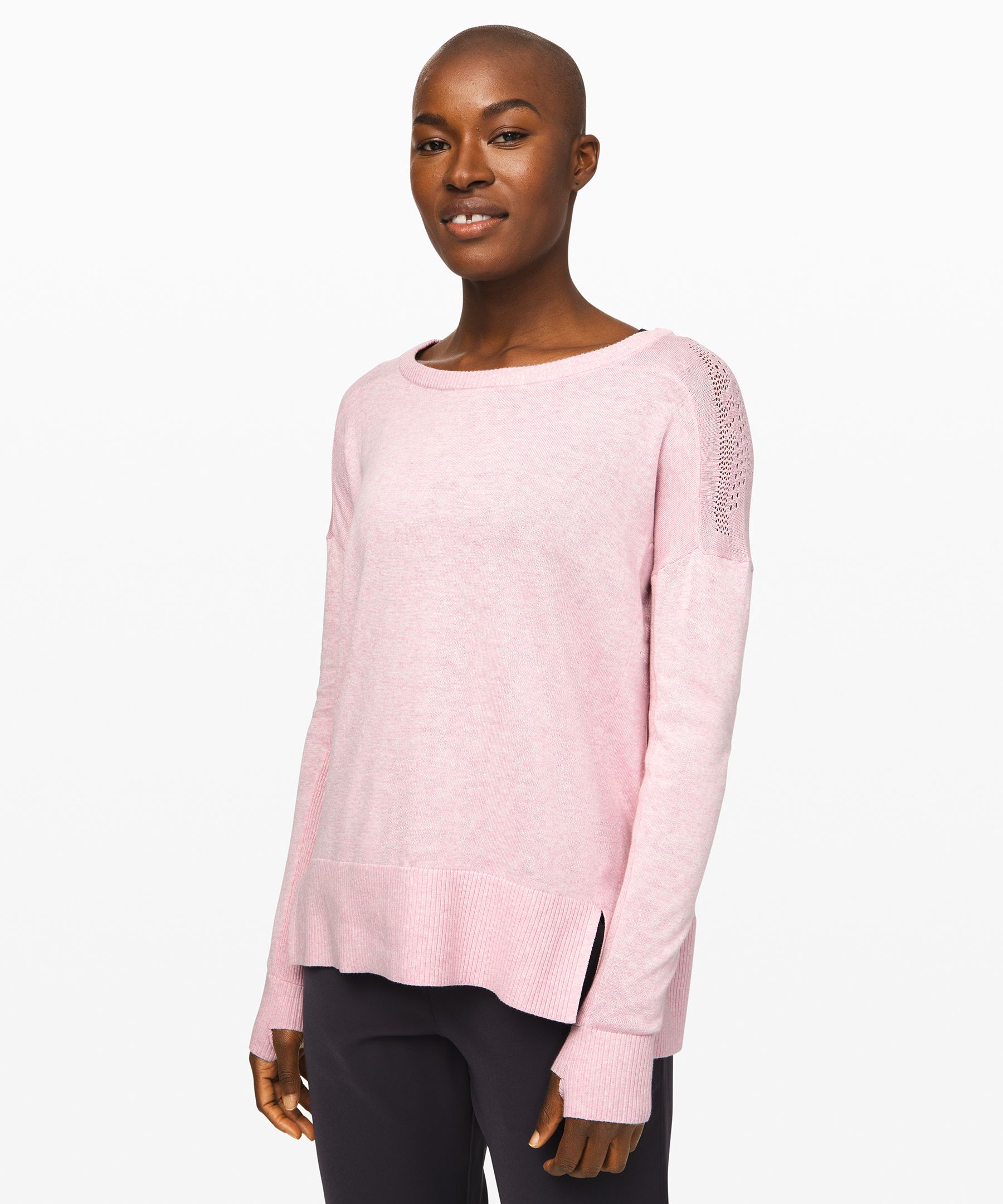 lululemon pink sweater