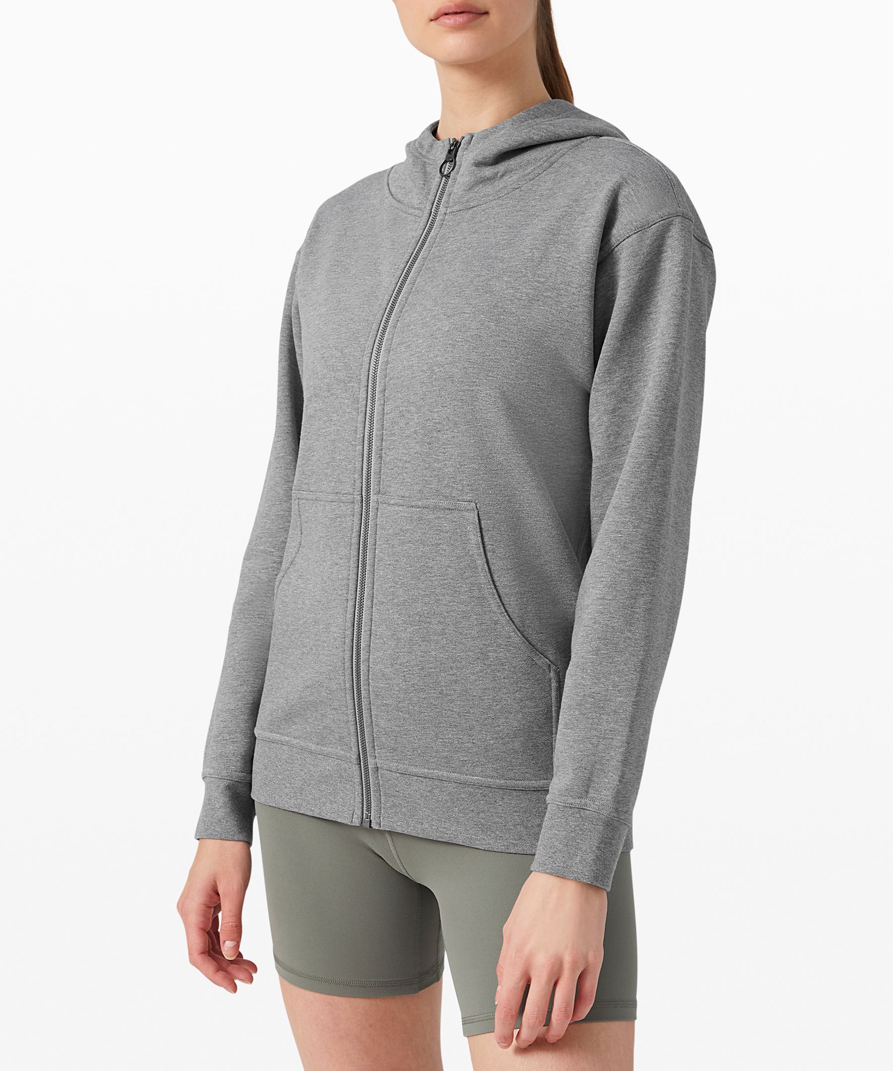 Lululemon All Yours Hoodie In Heathered Core Medium Grey | ModeSens