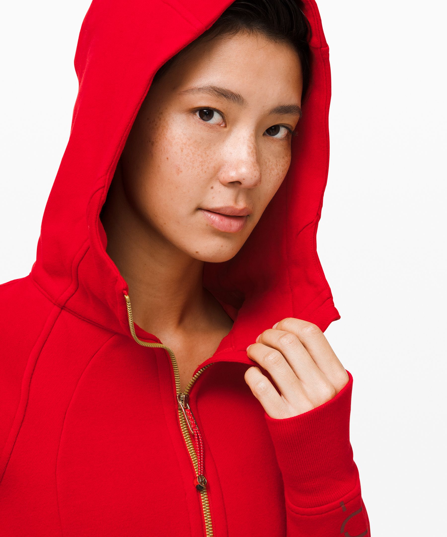 lululemon red hoodie