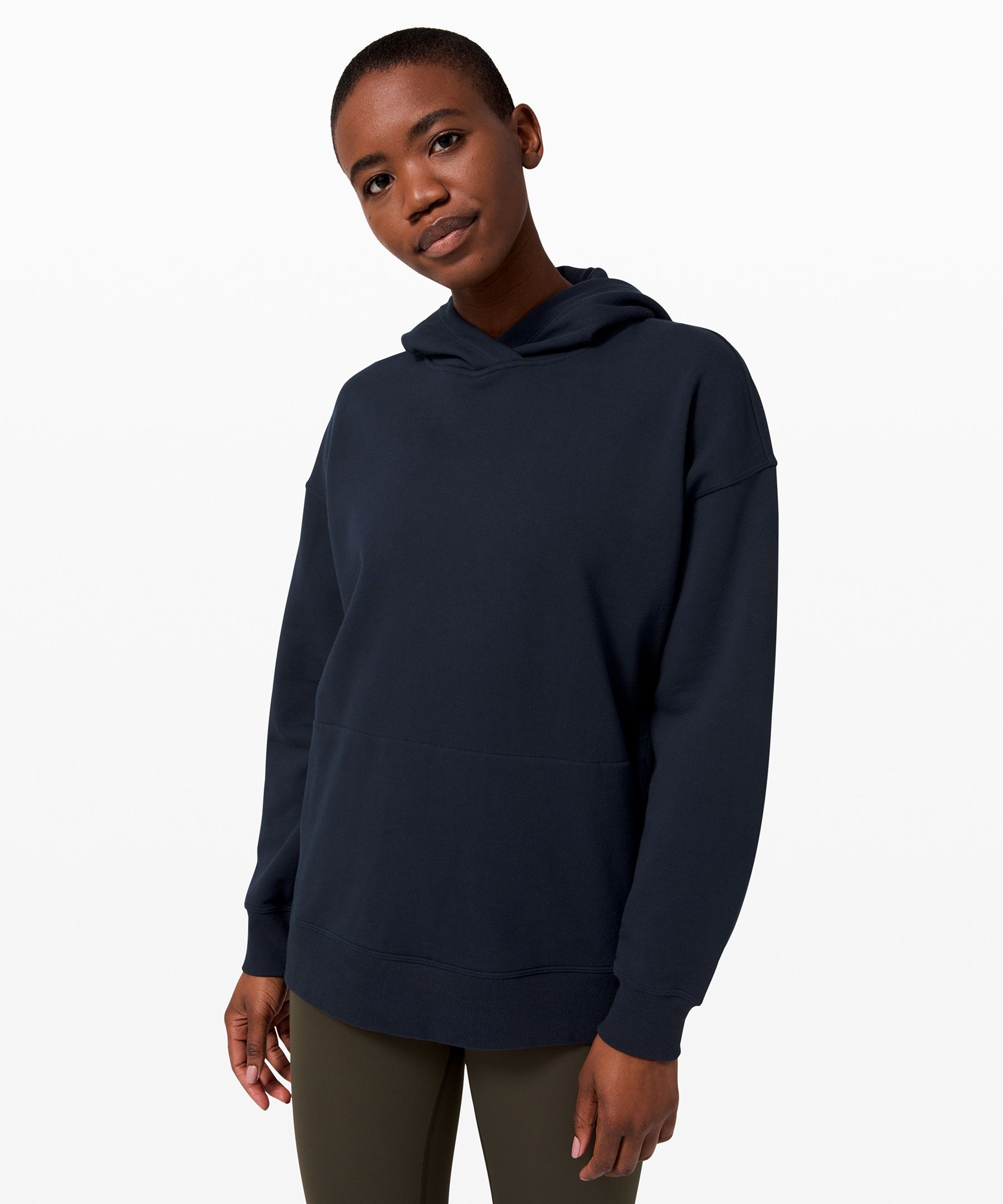 Lululemon Perfectly Oversized Hoodie In Navy