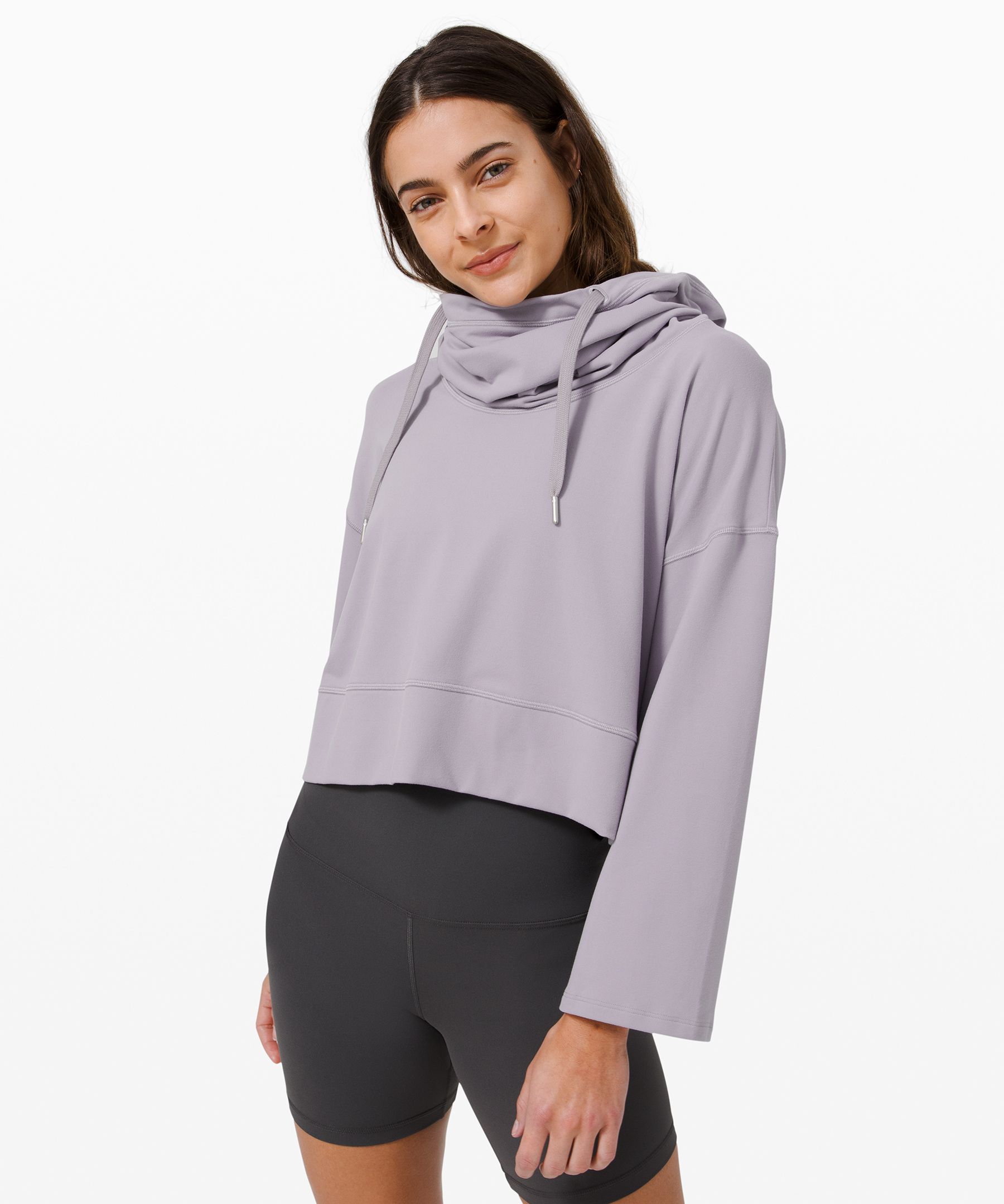 lululemon cowl neck hoodie