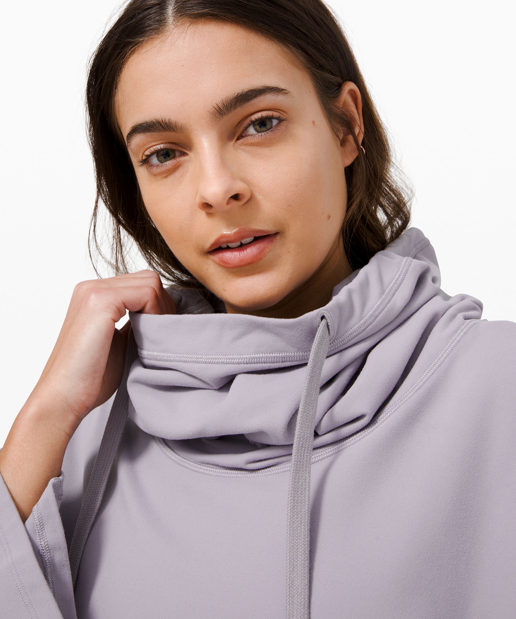 lululemon cowl neck hoodie