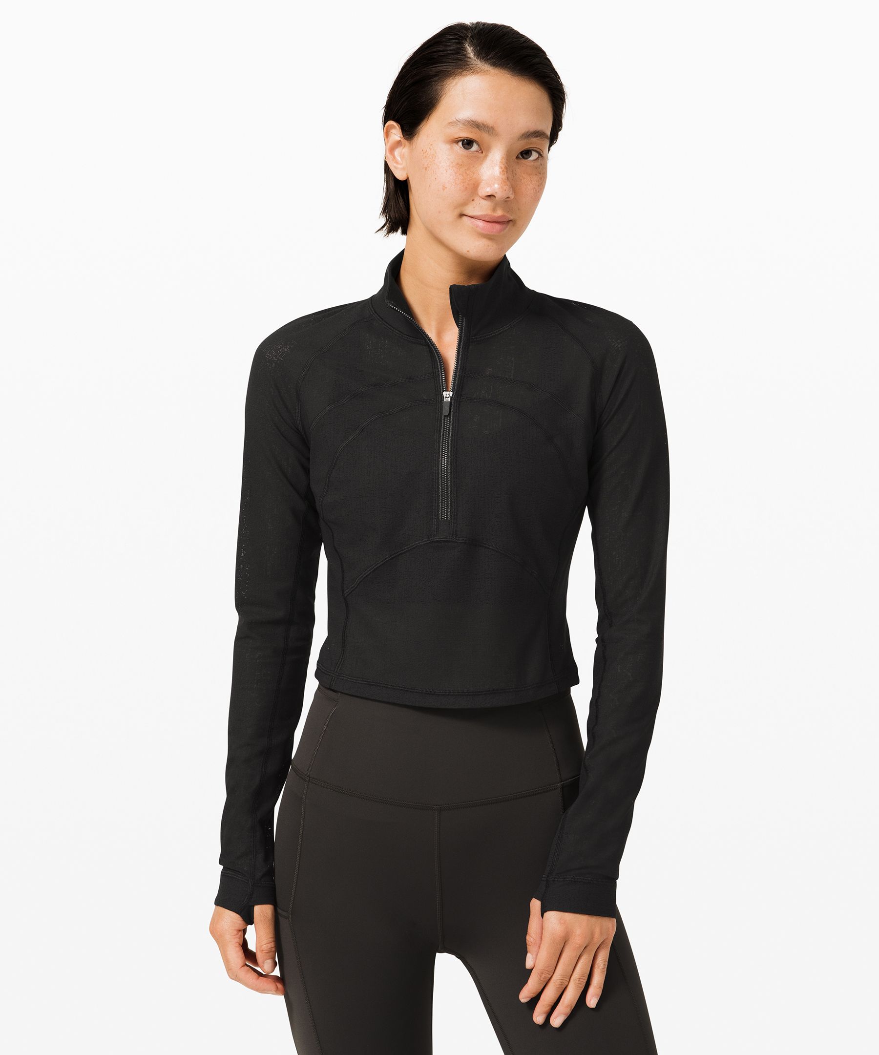 Front of the Pack 1/2 Zip | Long Sleeve Tops | Lululemon EU