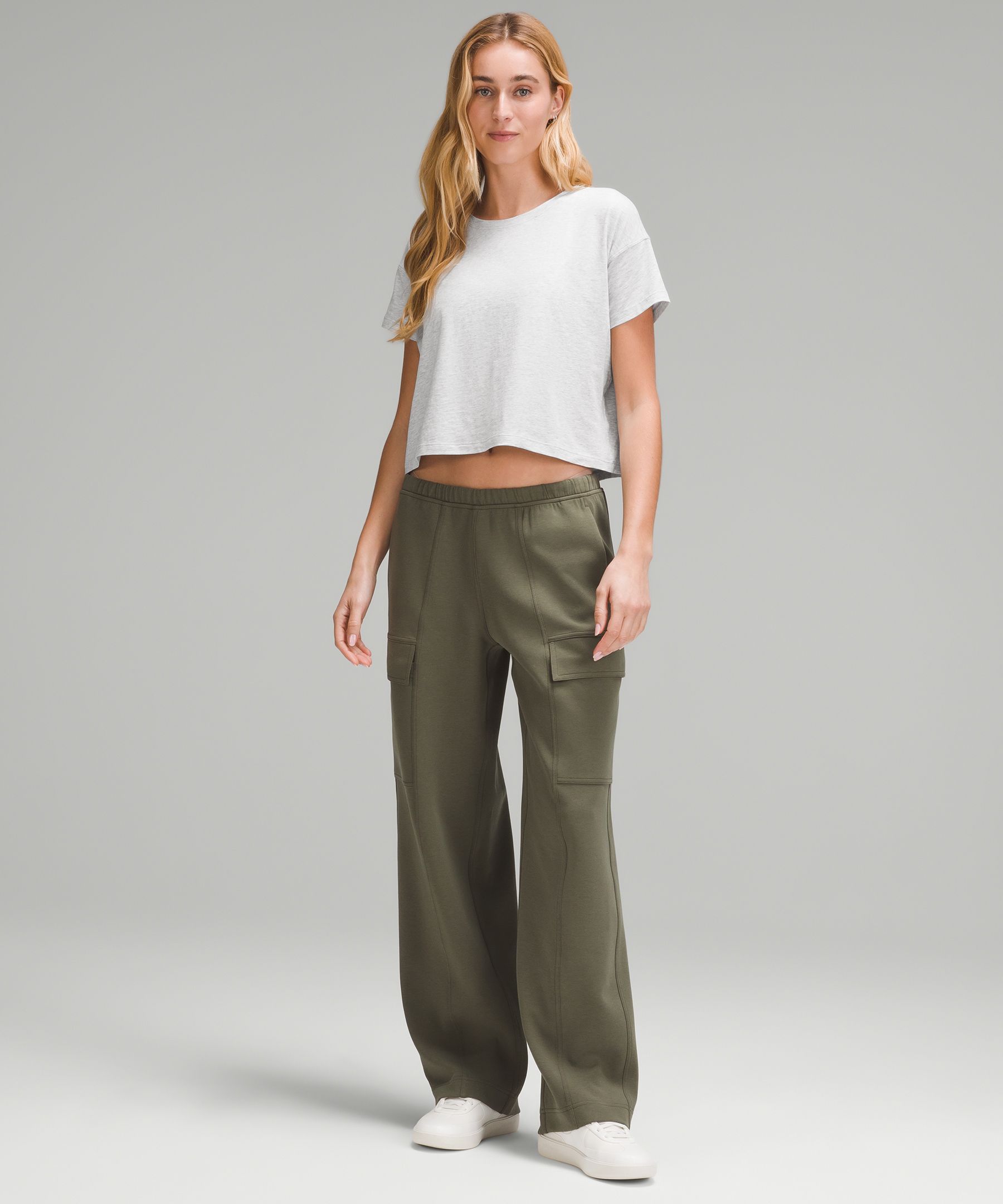 Shop Lululemon Cates Cropped T-shirt