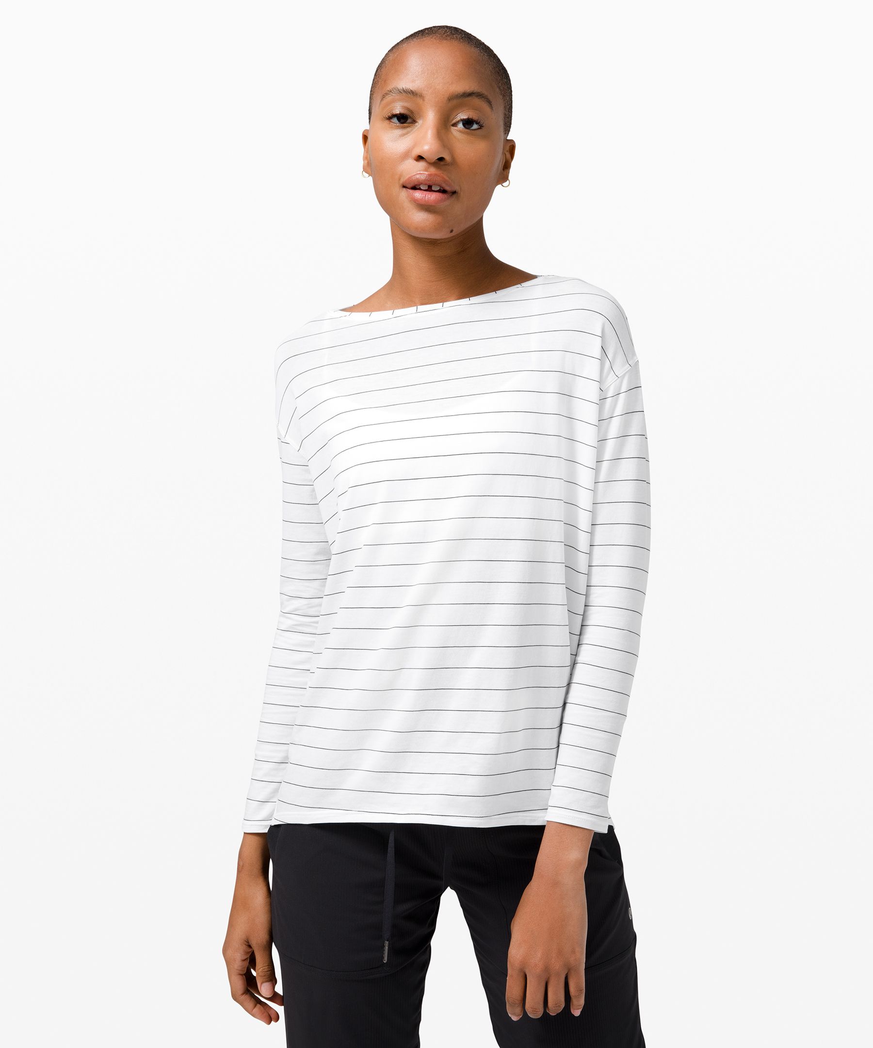 lululemon striped long sleeve