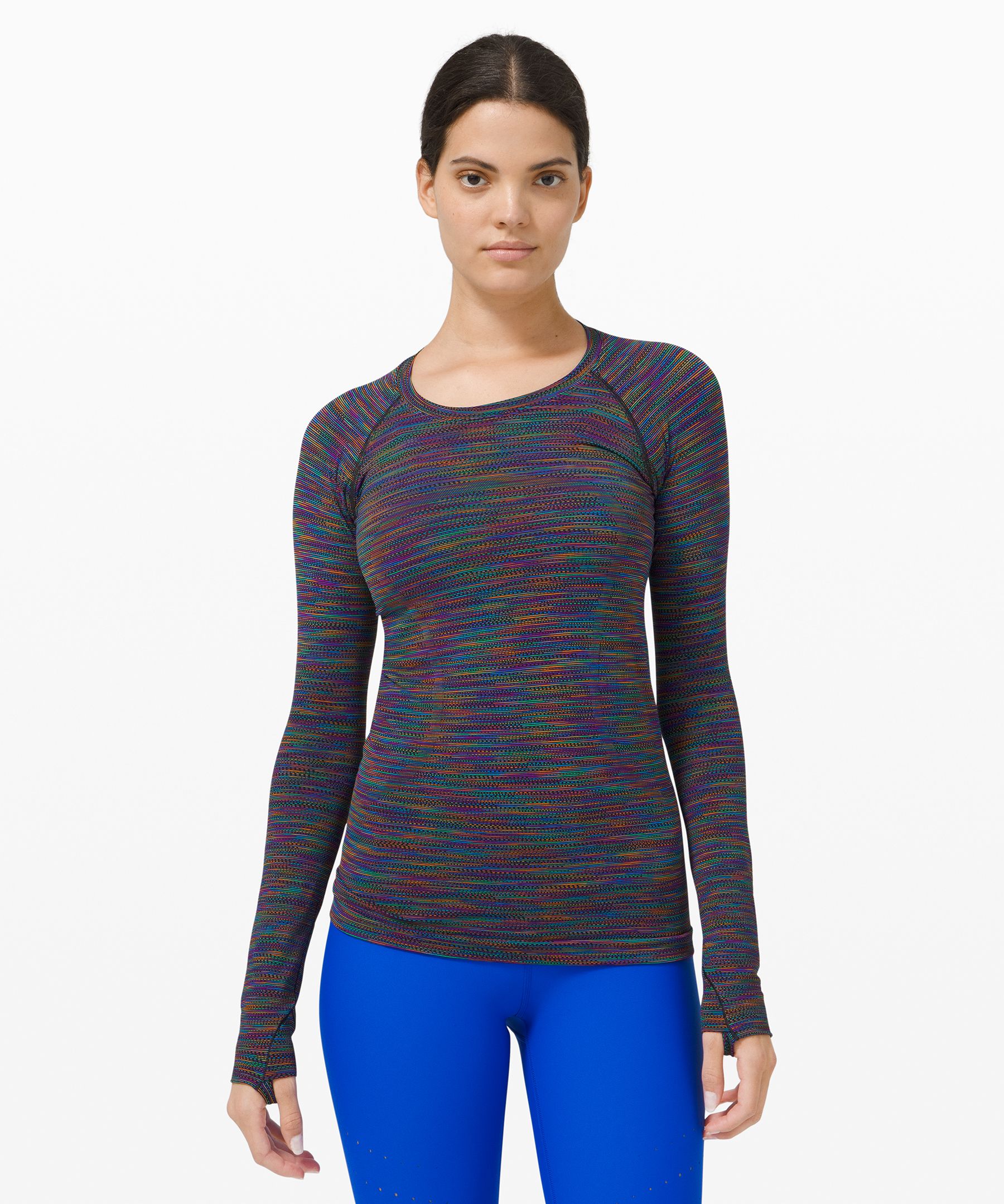 Lululemon Swiftly Tech Long Sleeve 2.0 *race Length In Pink