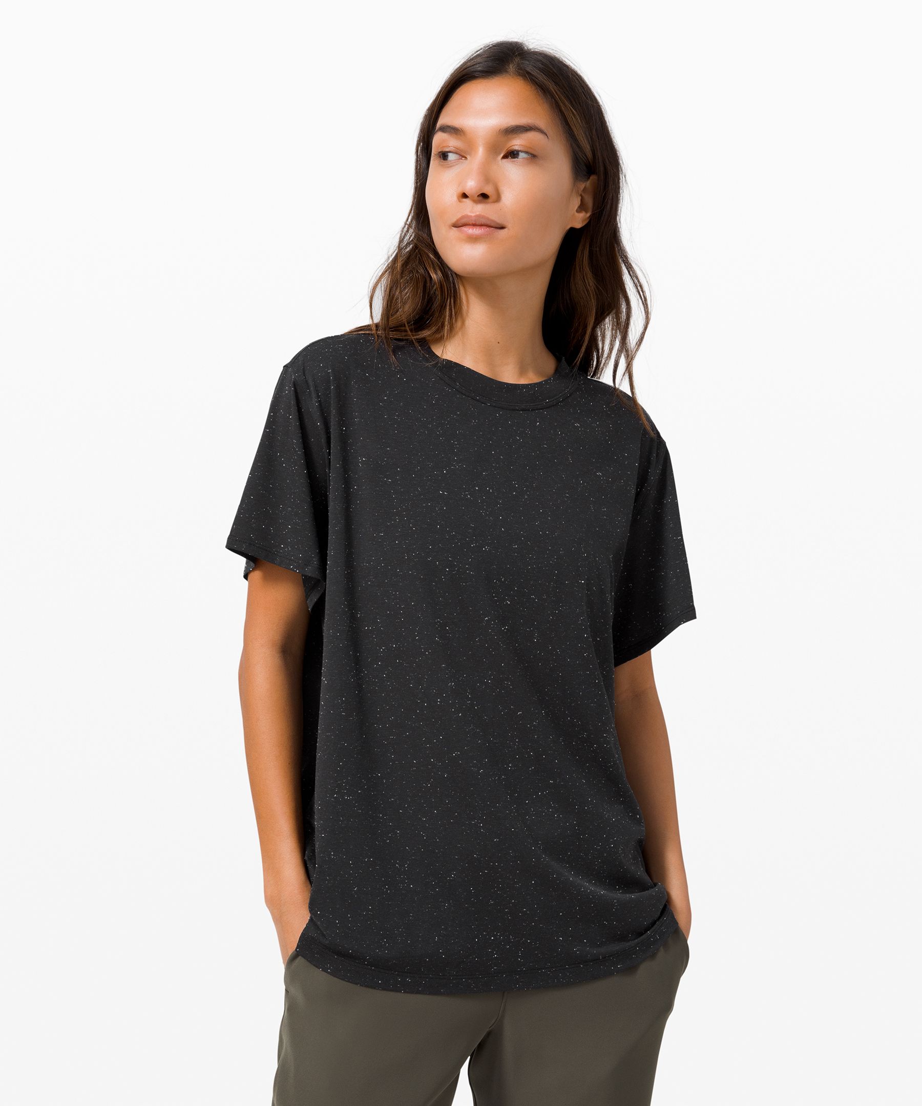 Lululemon All Yours Short Sleeve T-shirt In Black