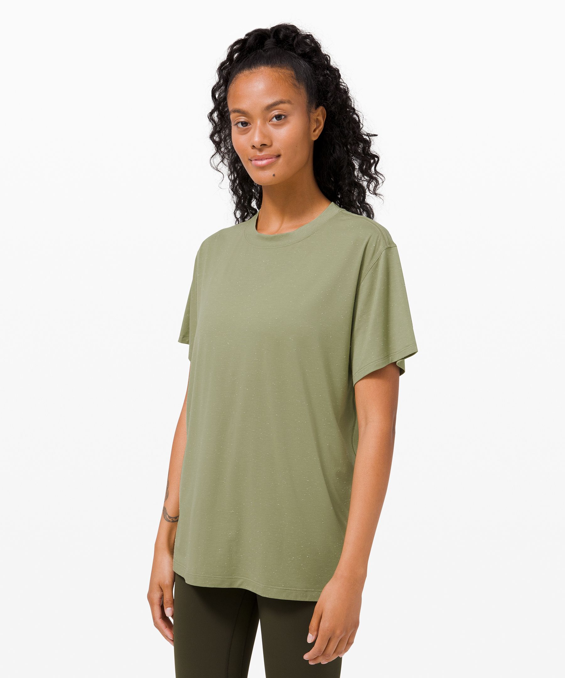 Lululemon All Yours Tee In Green
