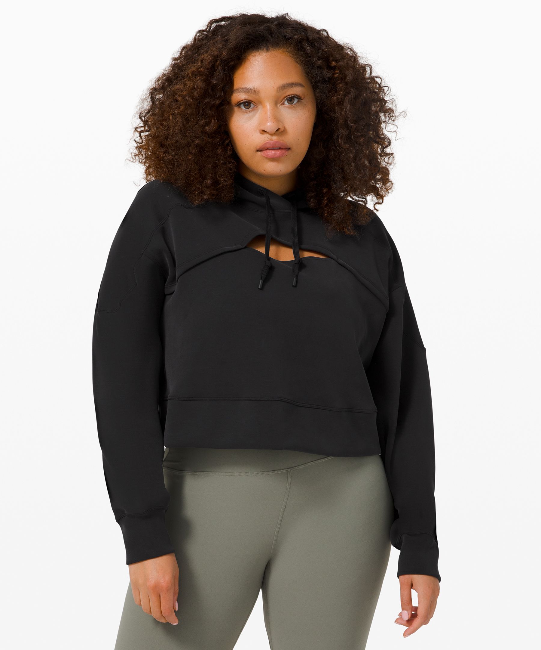 lululemon crop hoodie