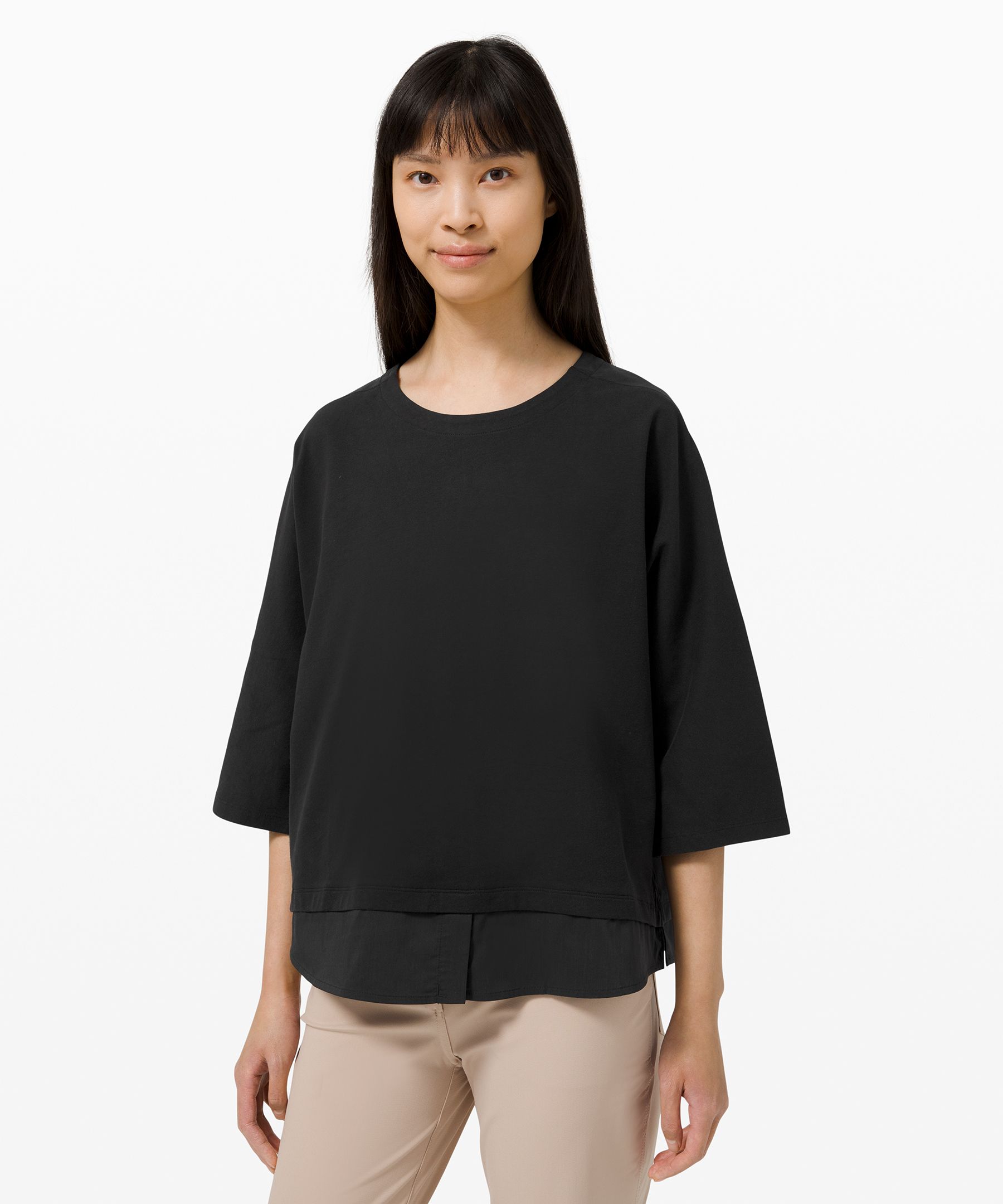 Lululemon Live To Layer Shirt In Black