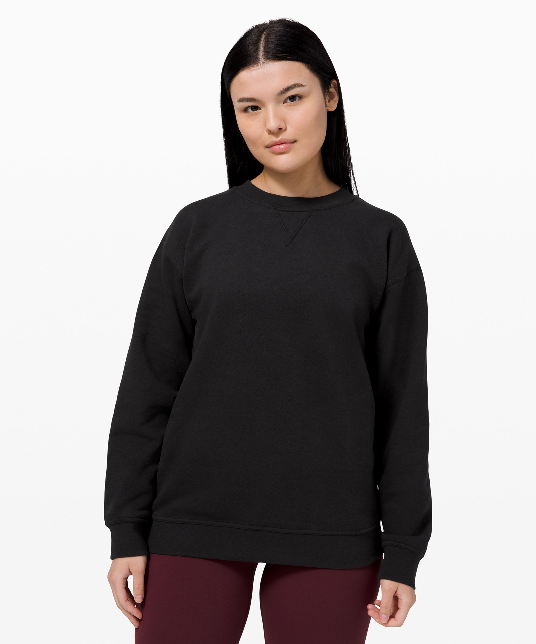 lululemon crew neck sweatshirt