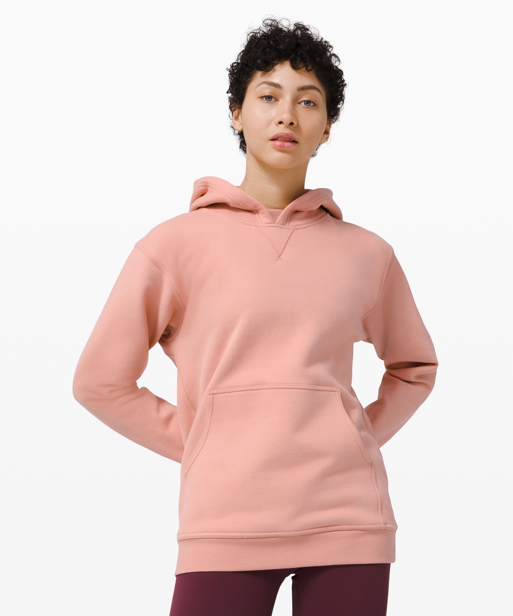 Lululemon All Yours Hoodie Fleece In Pink Pastel