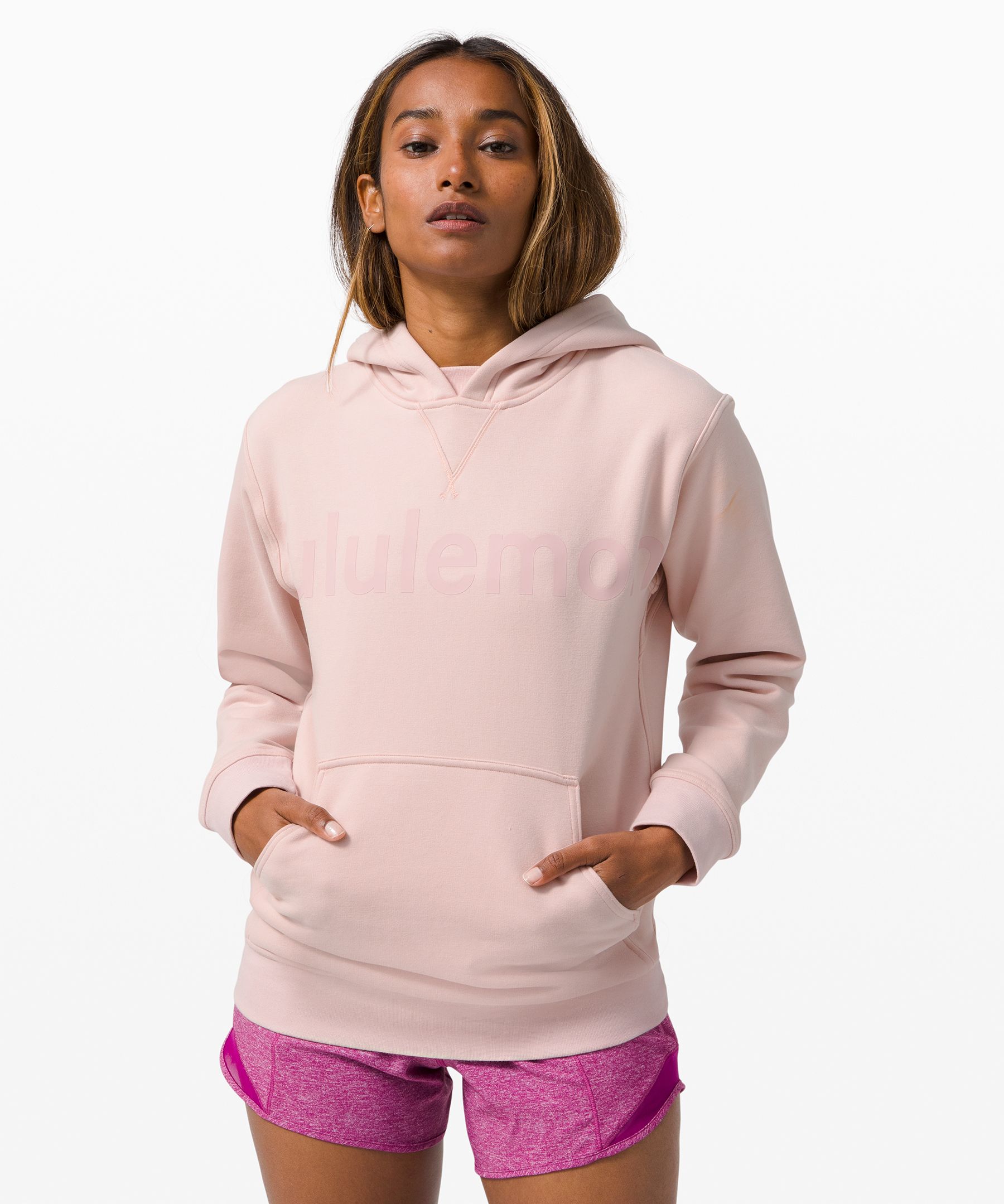 lululemon pink hoodie