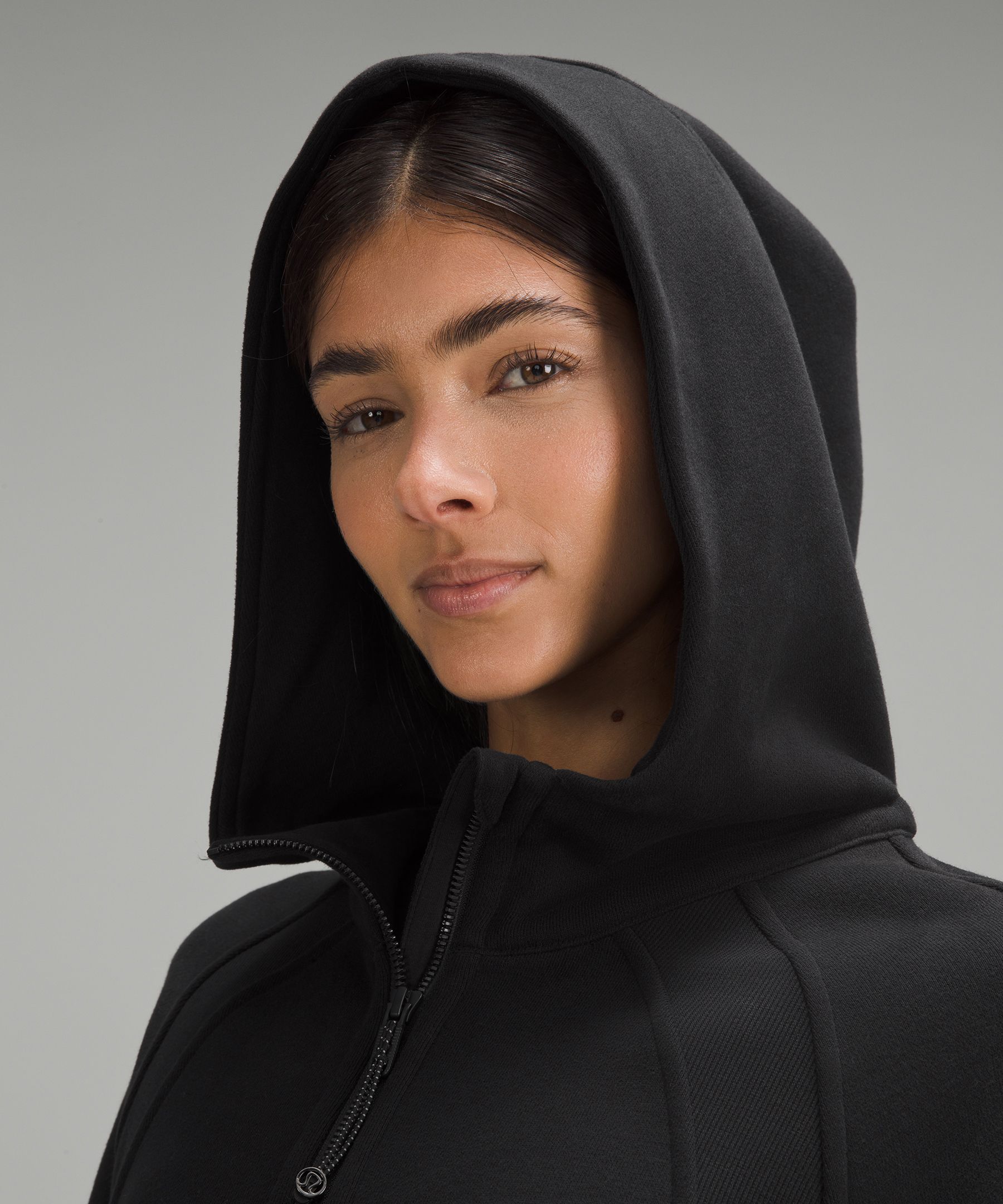 Scuba Oversized Half-Zip Hoodie  Women's Hoodies & Sweatshirts