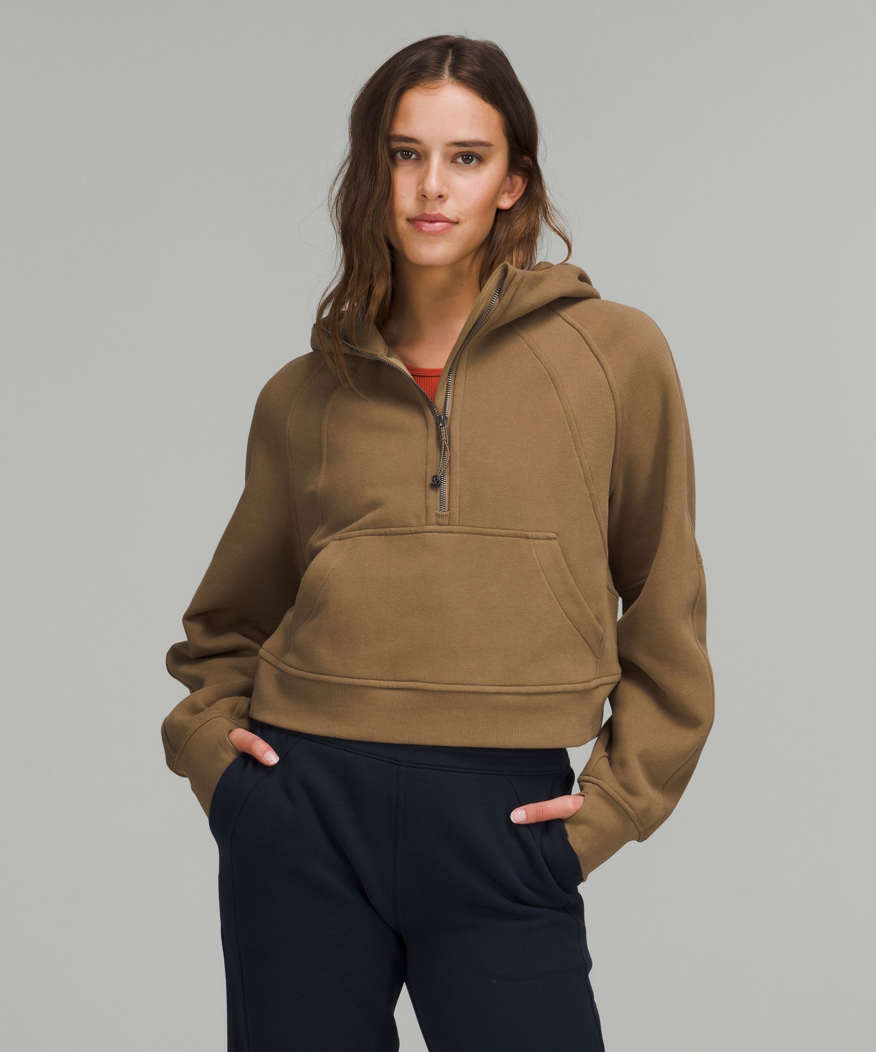 Lululemon Scuba Oversized Half-zip Hoodie In Poolside